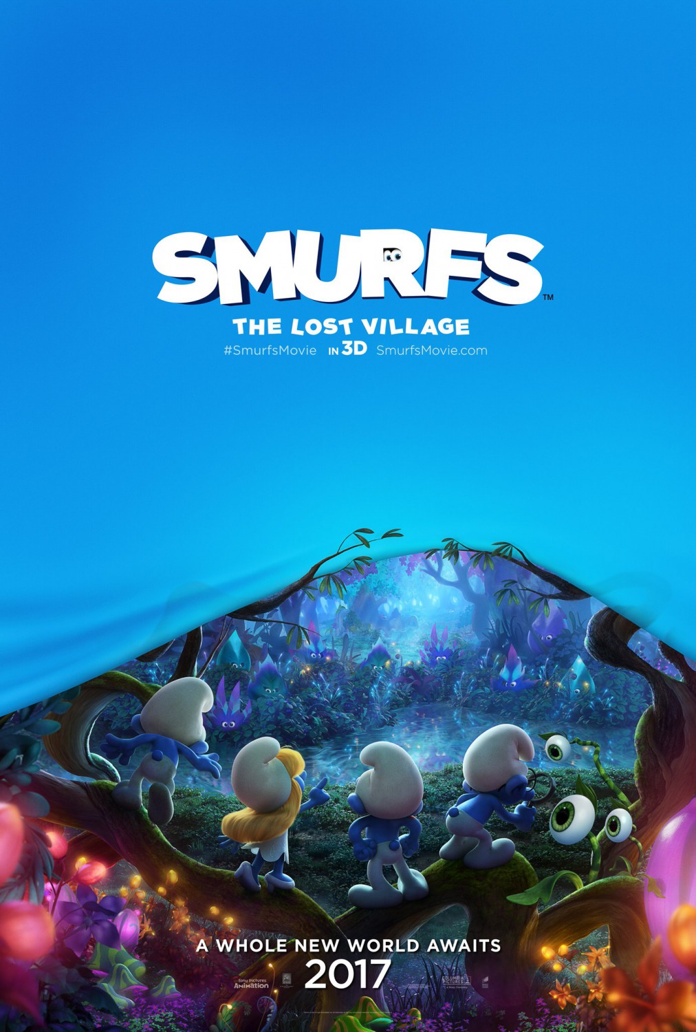 Extra Large Movie Poster Image for Smurfs: The Lost Village (#1 of 13)