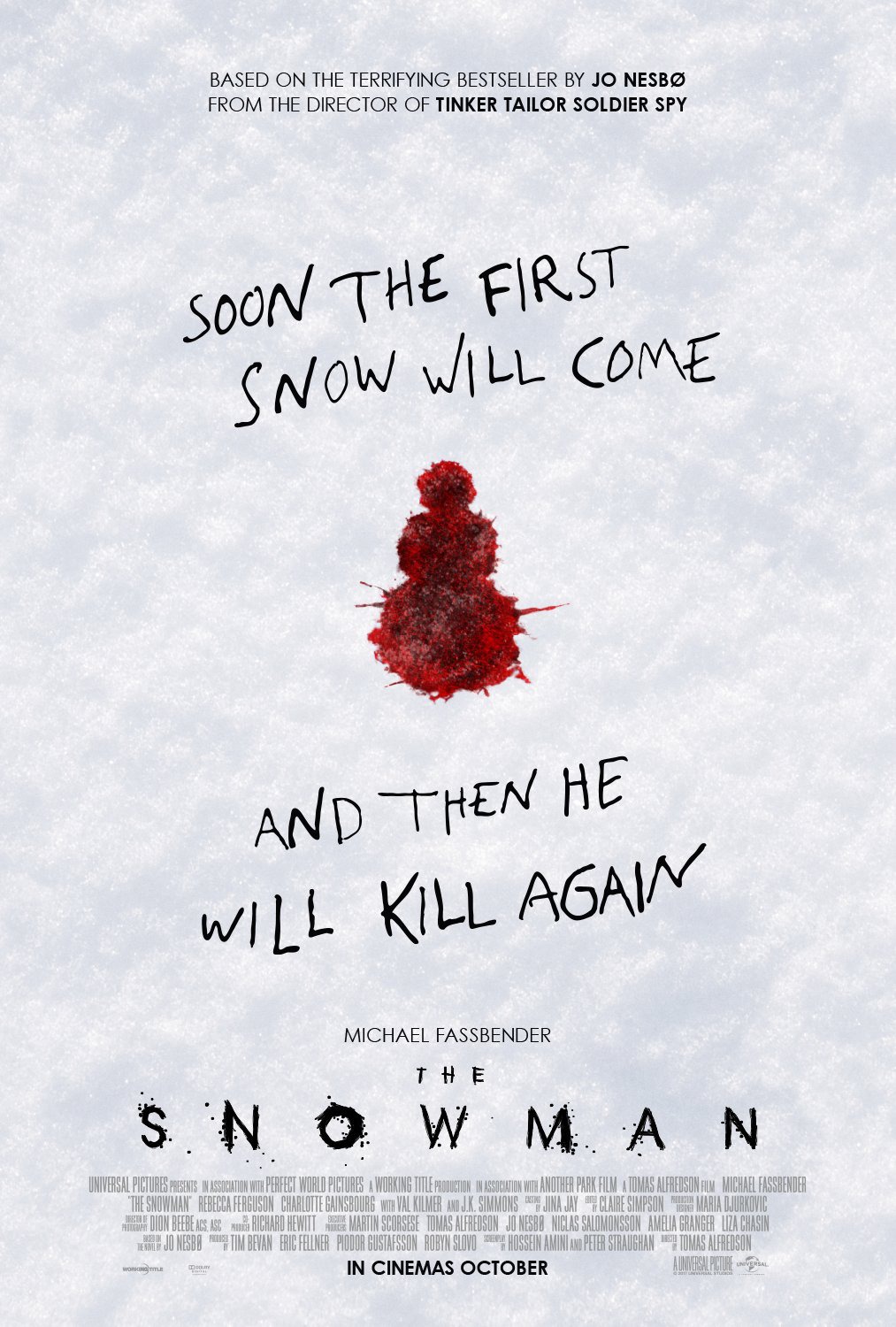 Extra Large Movie Poster Image for The Snowman (#2 of 5)