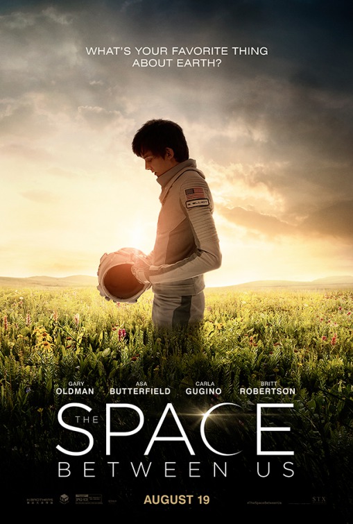 Image result for the space between us poster