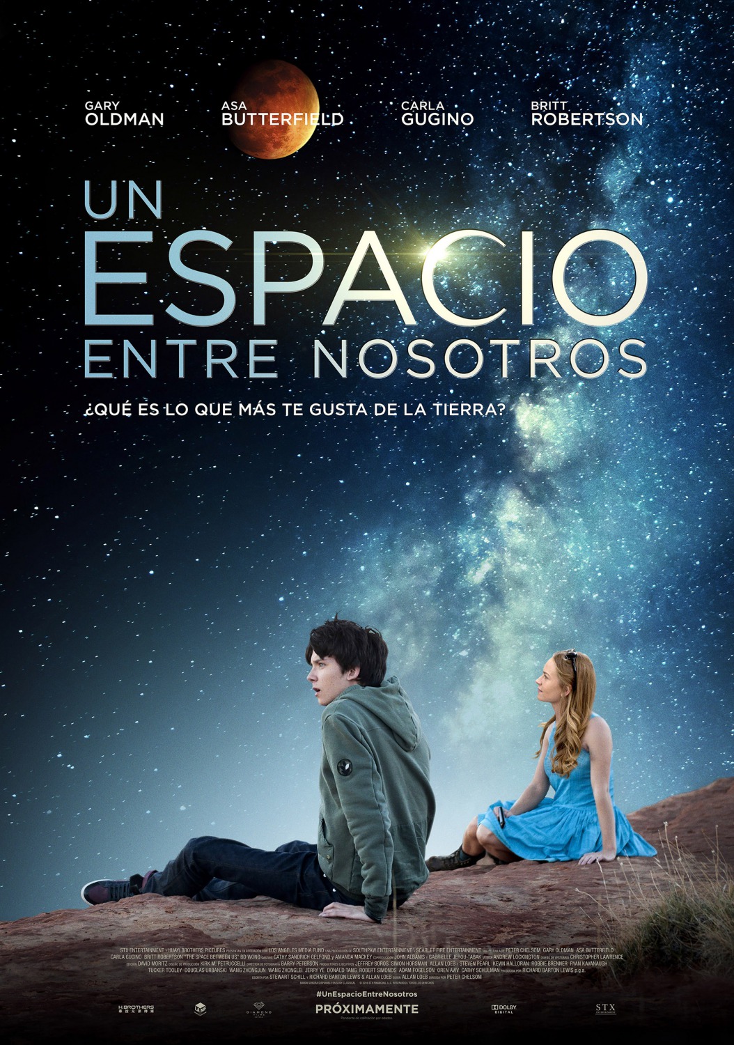 Extra Large Movie Poster Image for The Space Between Us (#3 of 5)