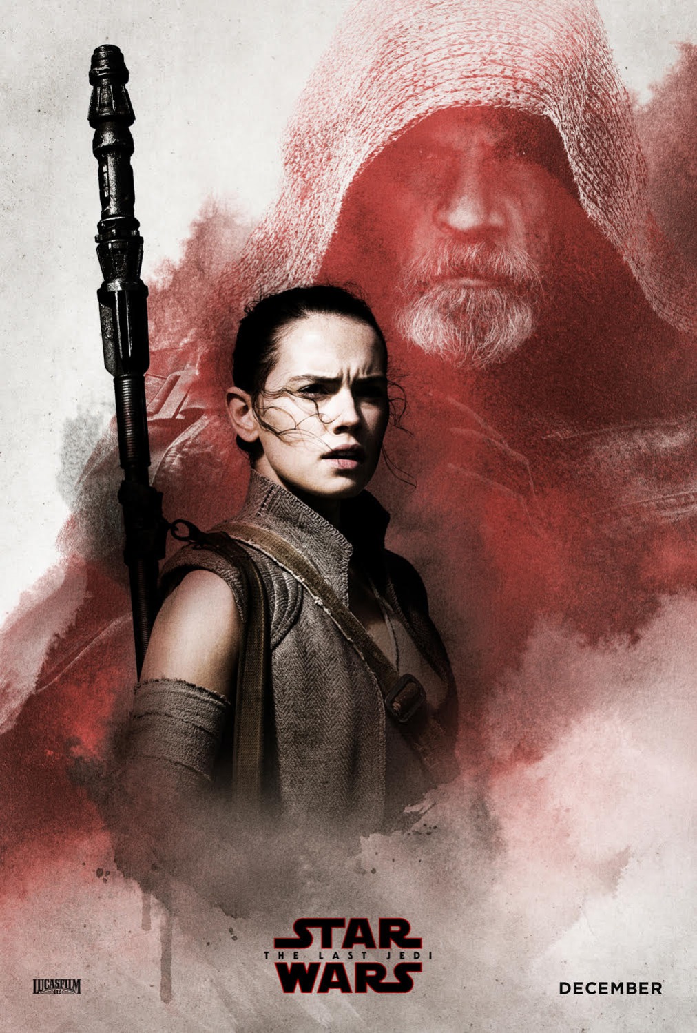 Poster Star Wars: The Last Jedi - Rey