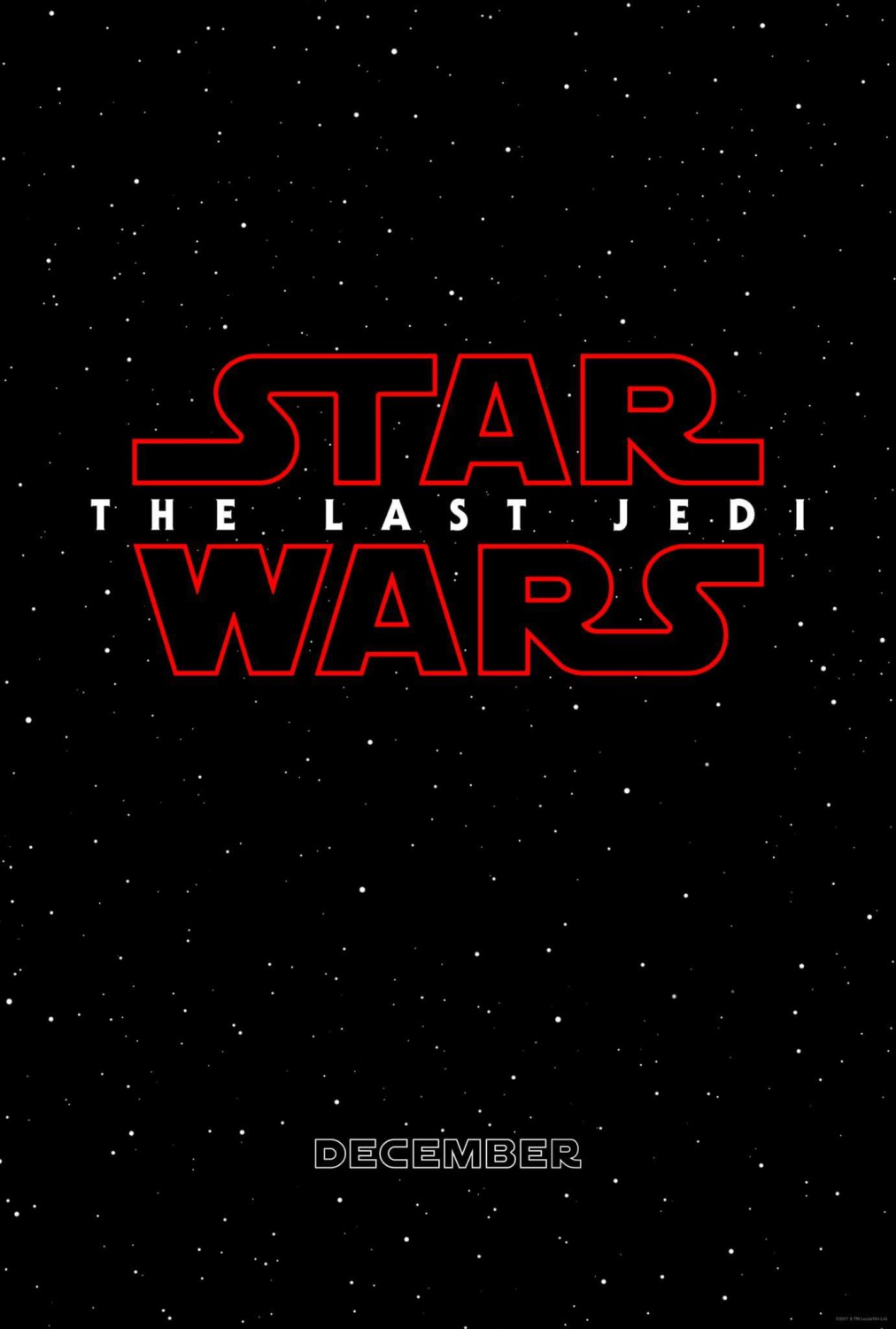 Star Wars: The Last Jedi Movie Poster, ATL Designs