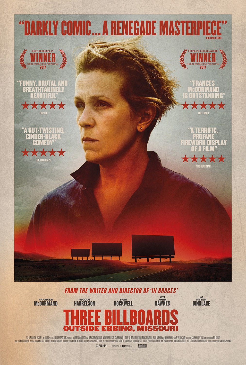 Extra Large Movie Poster Image for Three Billboards Outside Ebbing, Missouri (#4 of 7)