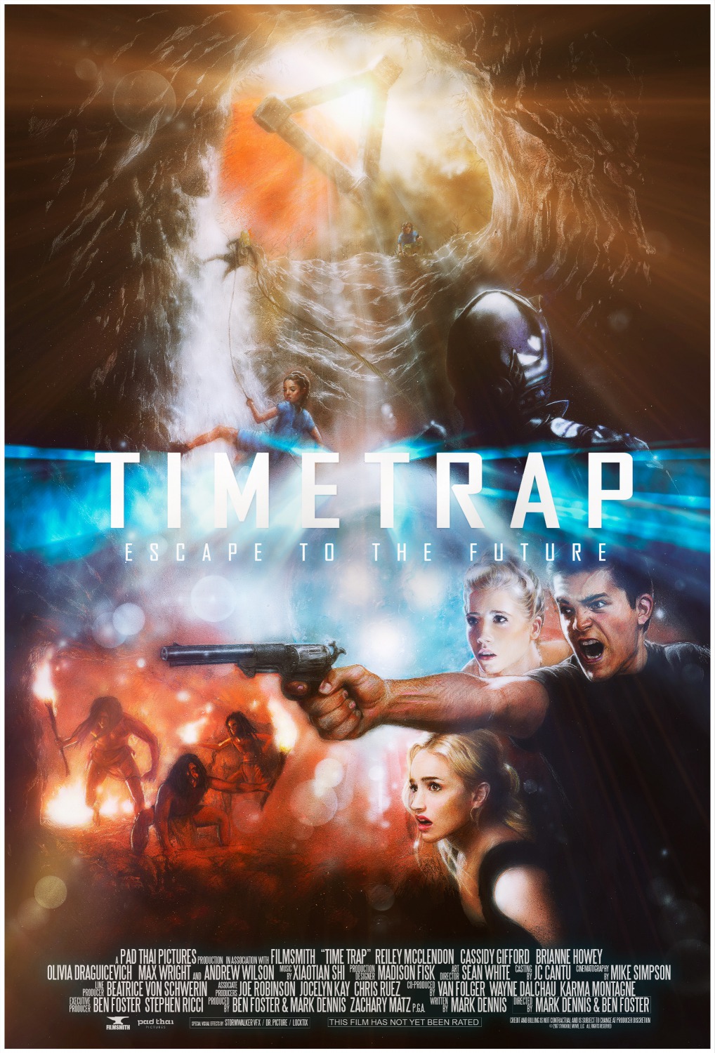 Extra Large Movie Poster Image for Time Trap 