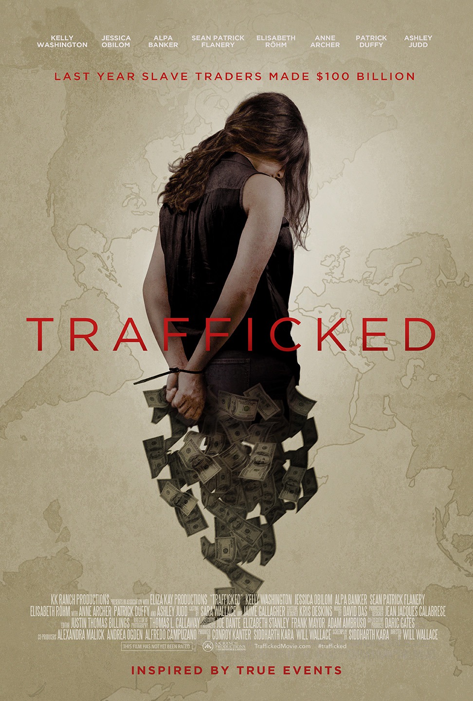Extra Large Movie Poster Image for Trafficked 