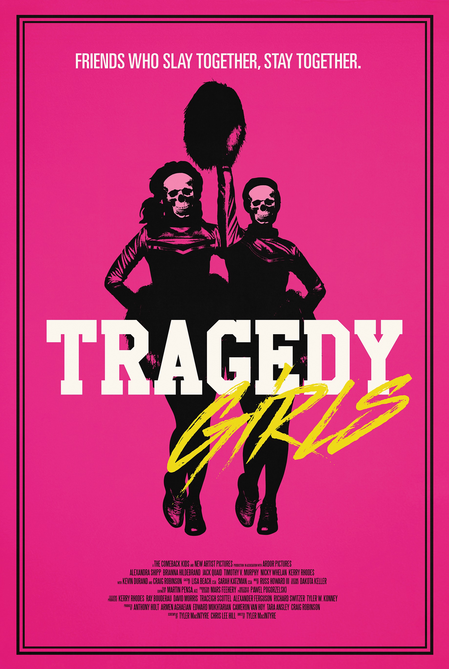 Mega Sized Movie Poster Image for Tragedy Girls (#1 of 3)