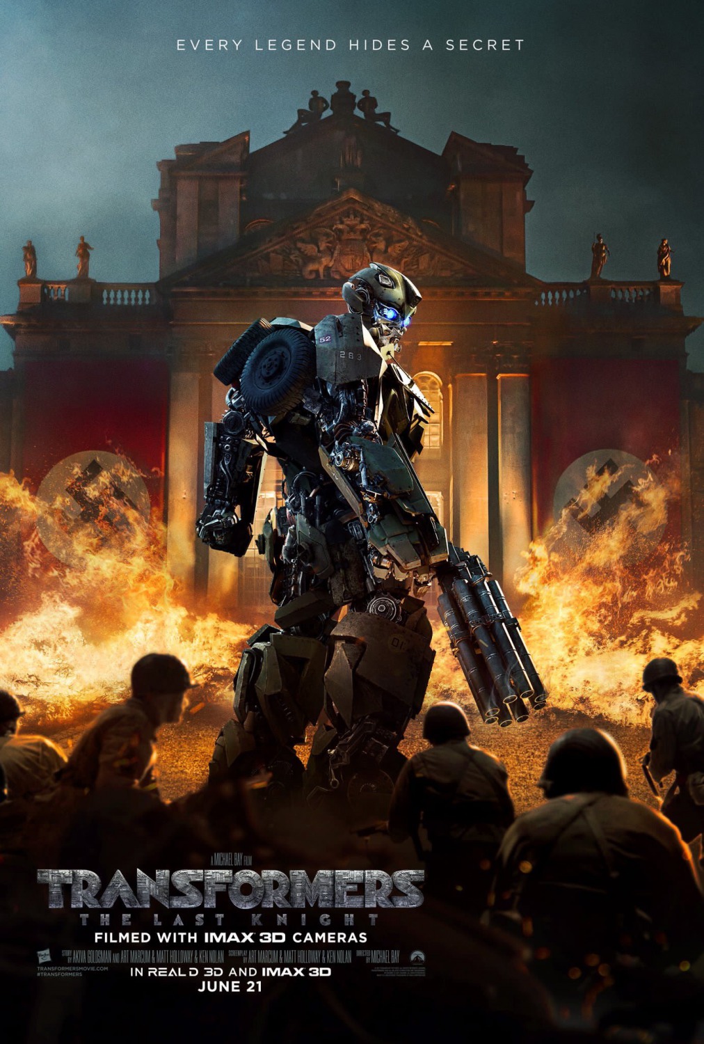 Extra Large Movie Poster Image for Transformers: The Last Knight (#7 of 16)