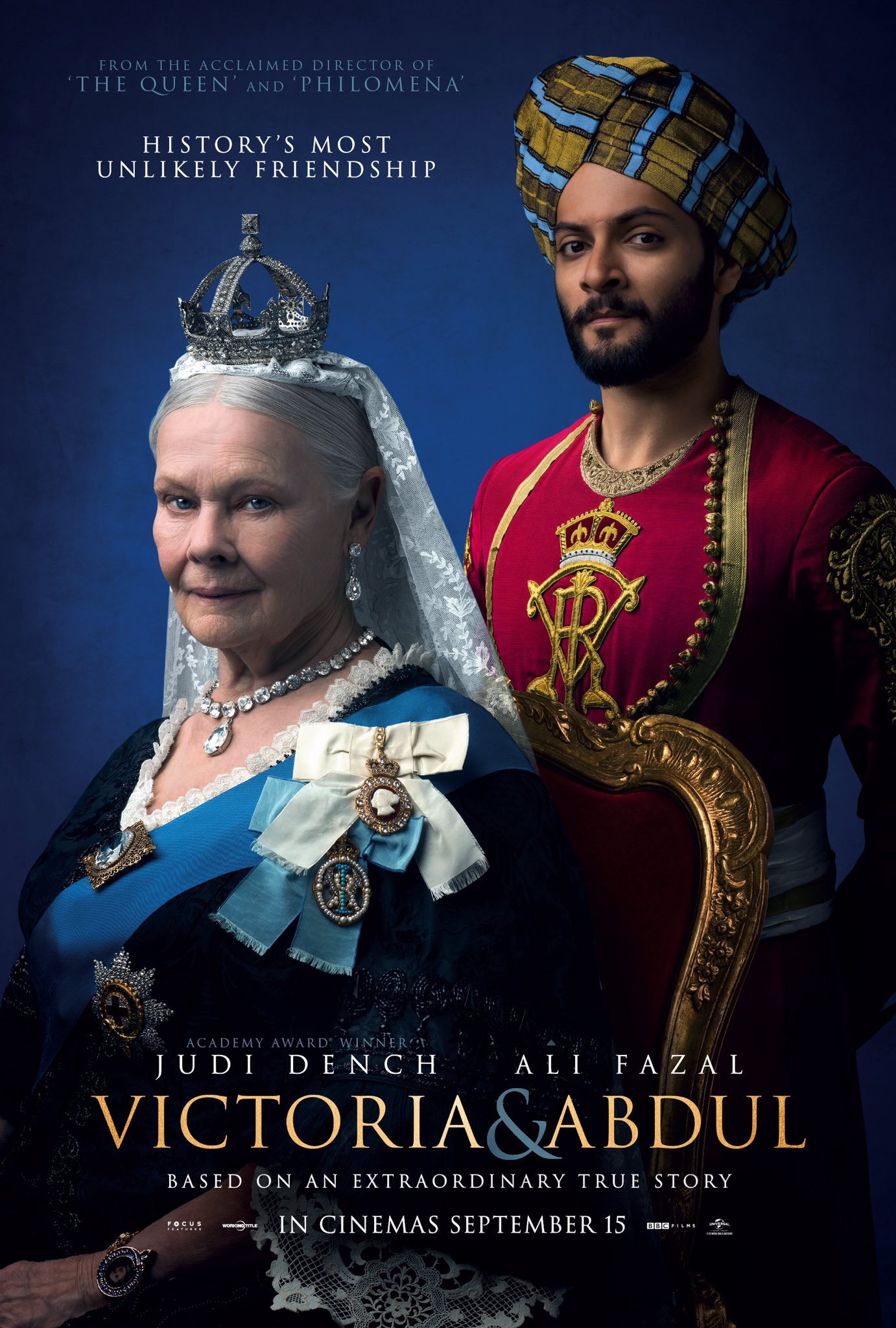 Mega Sized Movie Poster Image for Victoria and Abdul (#2 of 2)