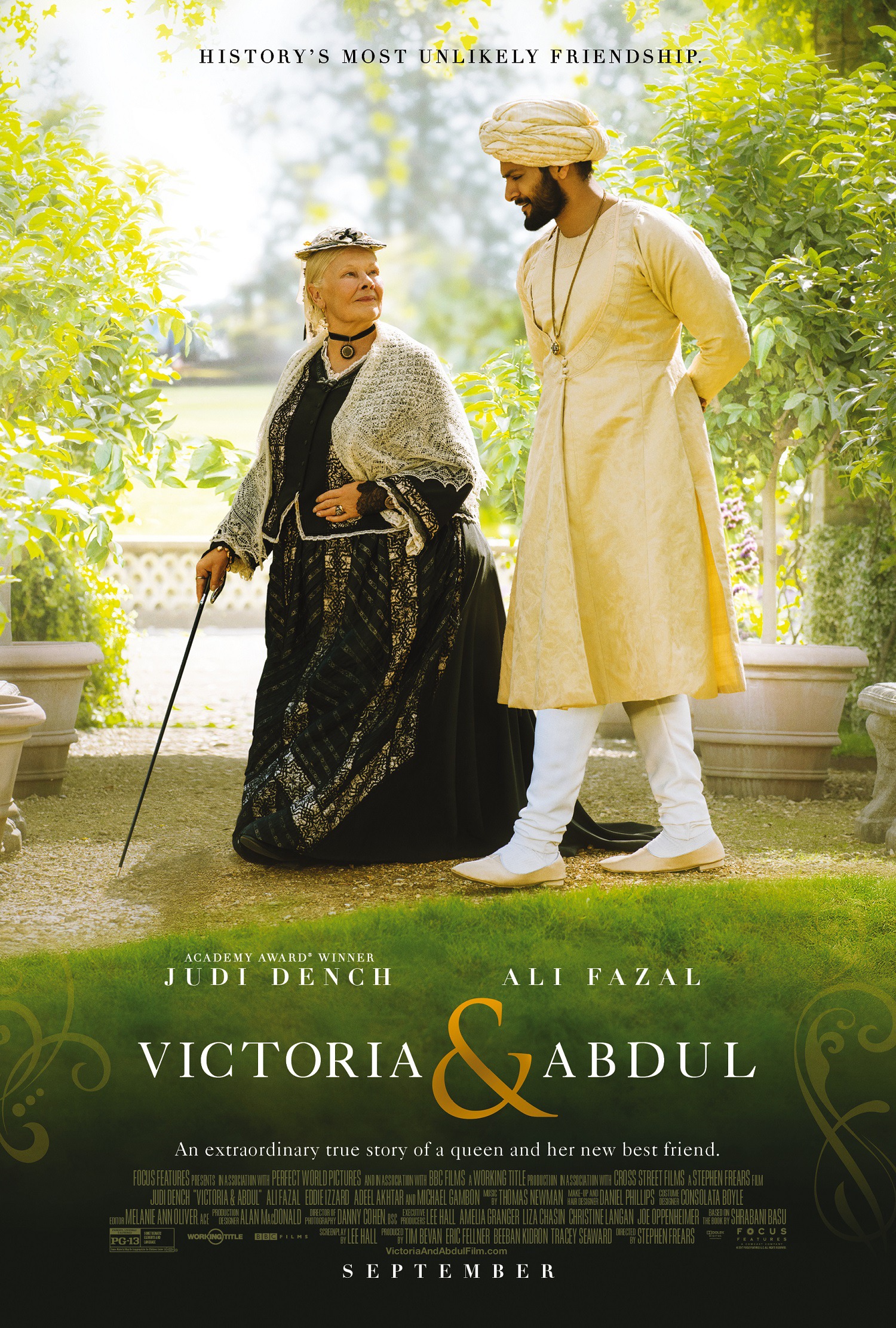 Mega Sized Movie Poster Image for Victoria and Abdul (#1 of 2)