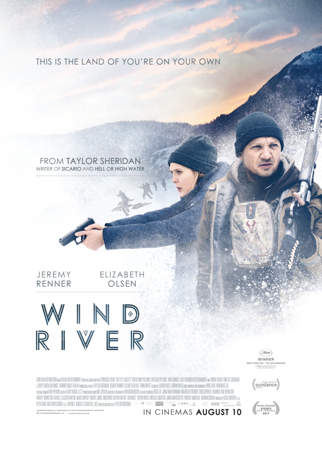 Wind River 2017 Movie Poster Print A0-A1-A2-A3-A4-A5-A6-MAXI 497