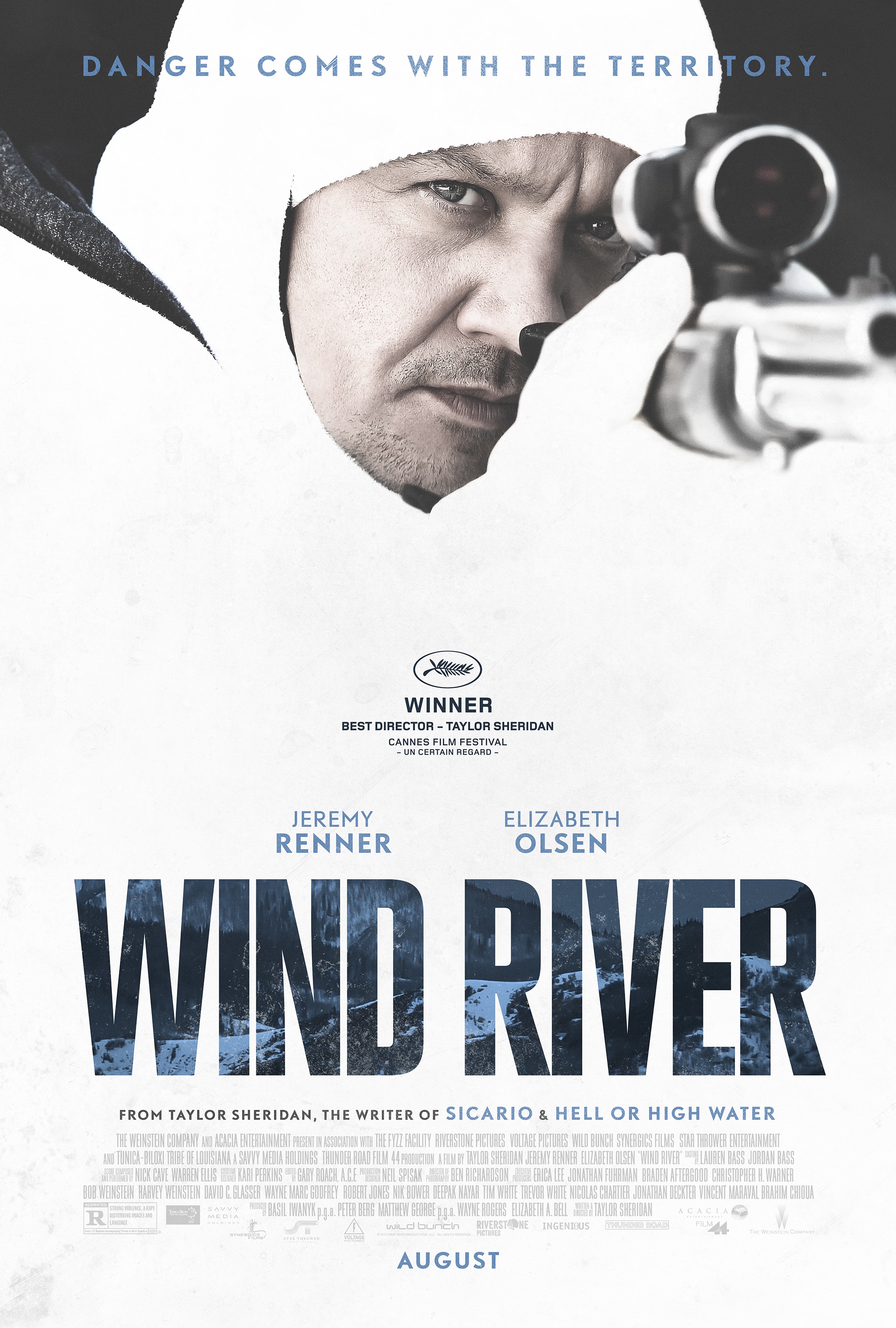 Mega Sized Movie Poster Image for Wind River (#1 of 8)