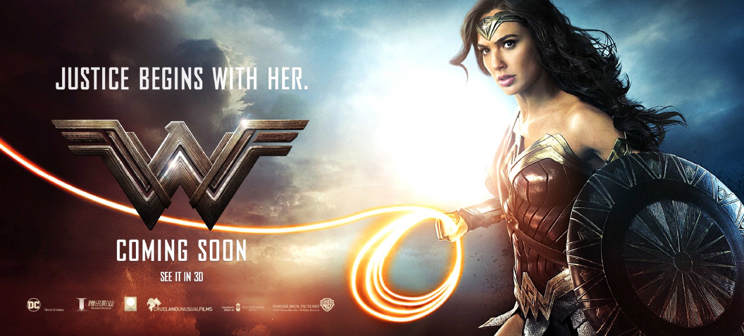 wonder woman movie poster