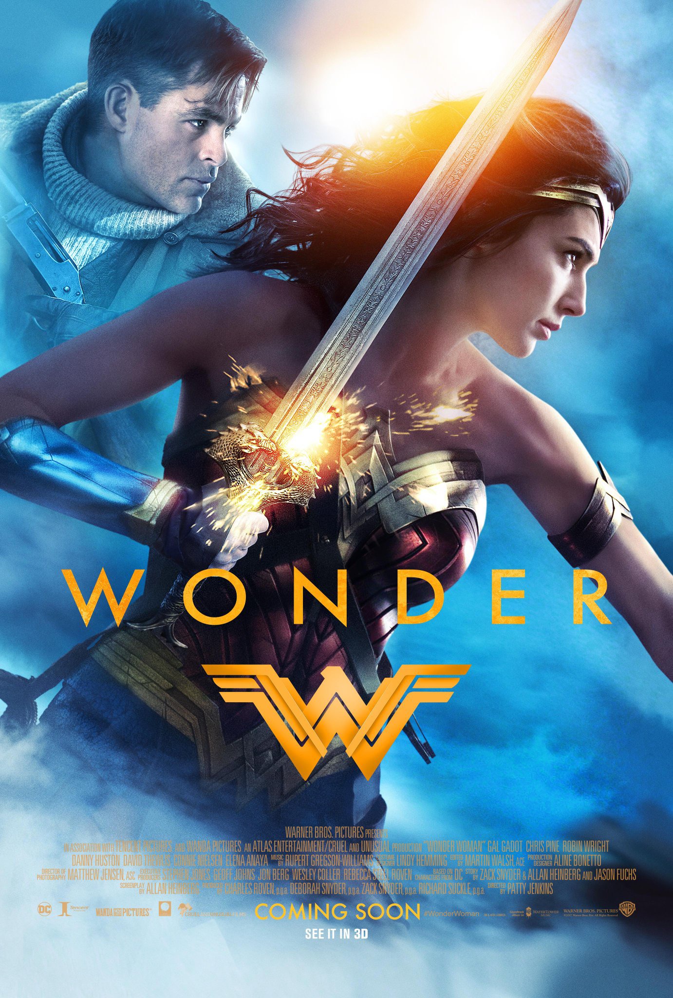 Mega Sized Movie Poster Image for Wonder Woman (#7 of 16)