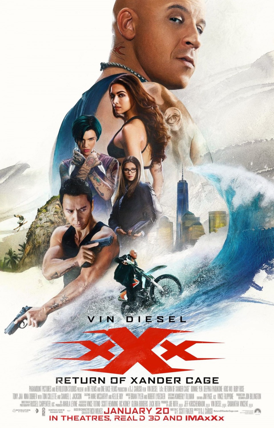 Extra Large Movie Poster Image for xXx: Return of Xander Cage (#14 of 17)