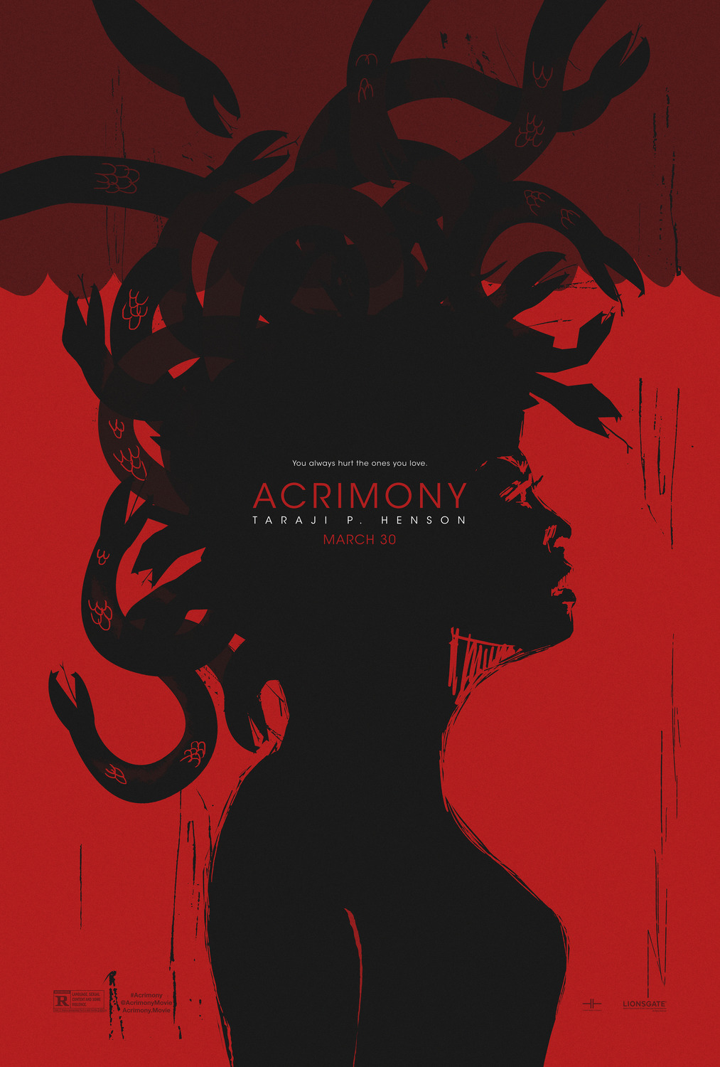 Extra Large Movie Poster Image for Acrimony (#2 of 4)
