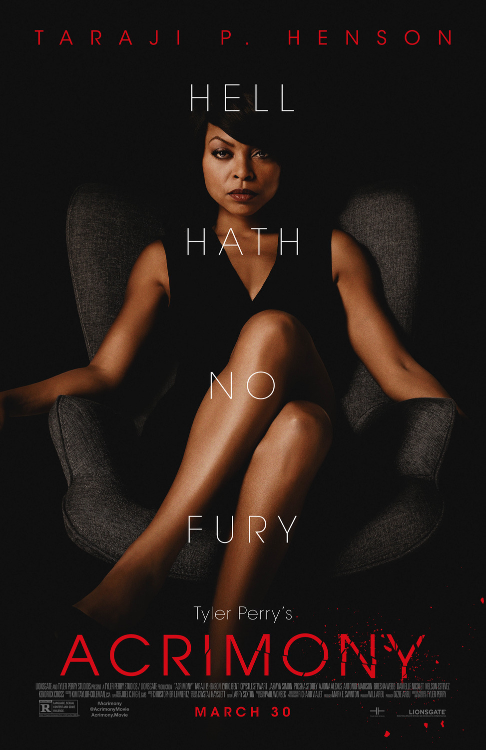 Extra Large Movie Poster Image for Acrimony (#4 of 4)