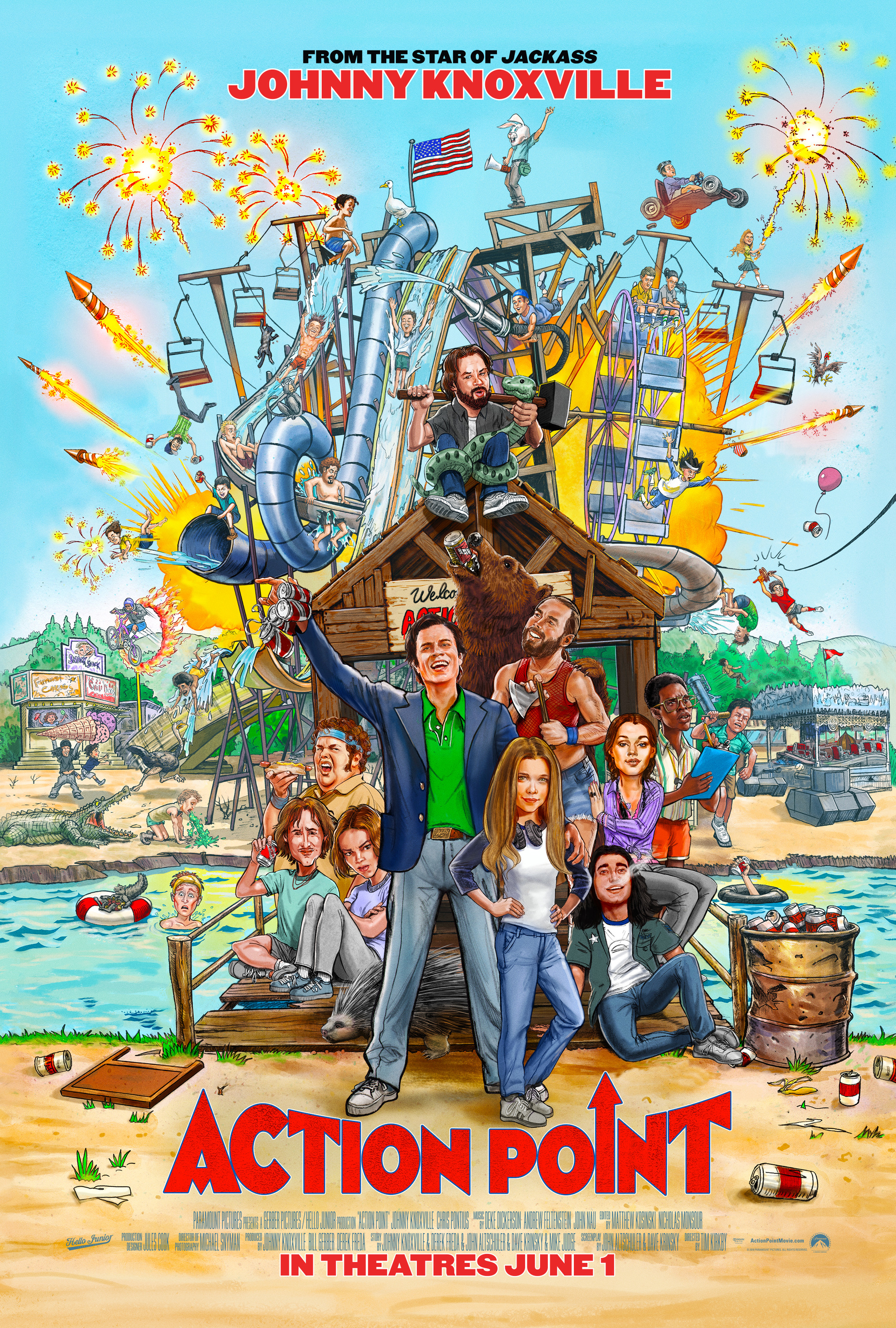 Mega Sized Movie Poster Image for Action Point 