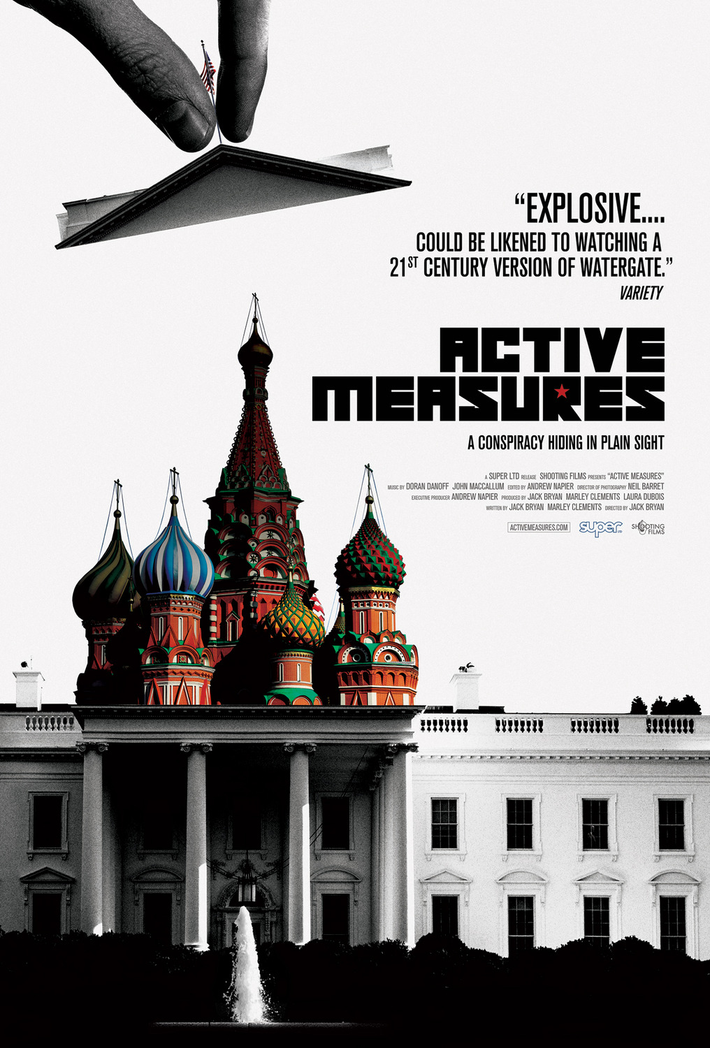 Extra Large Movie Poster Image for Active Measures (#2 of 2)