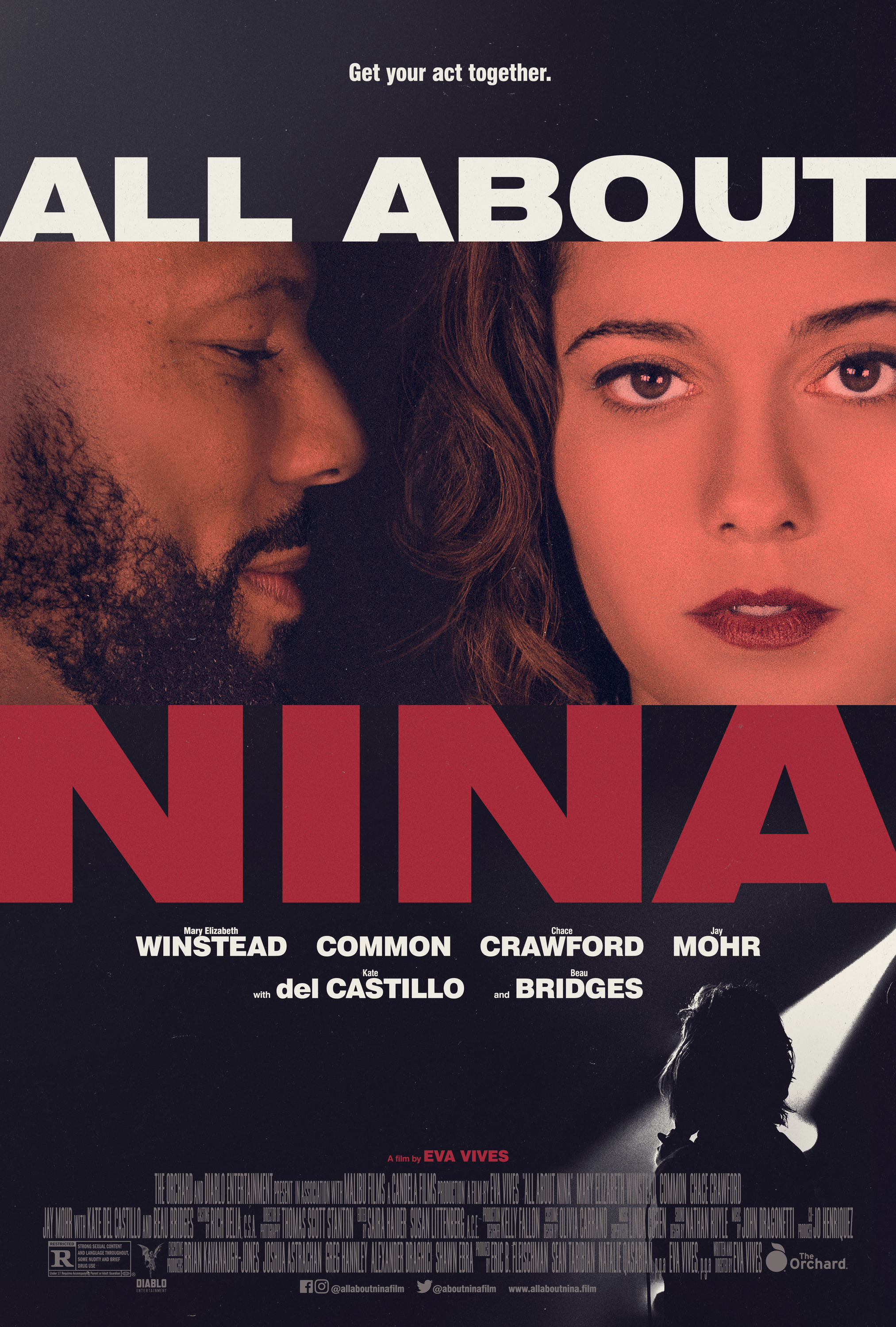 Mega Sized Movie Poster Image for All About Nina 