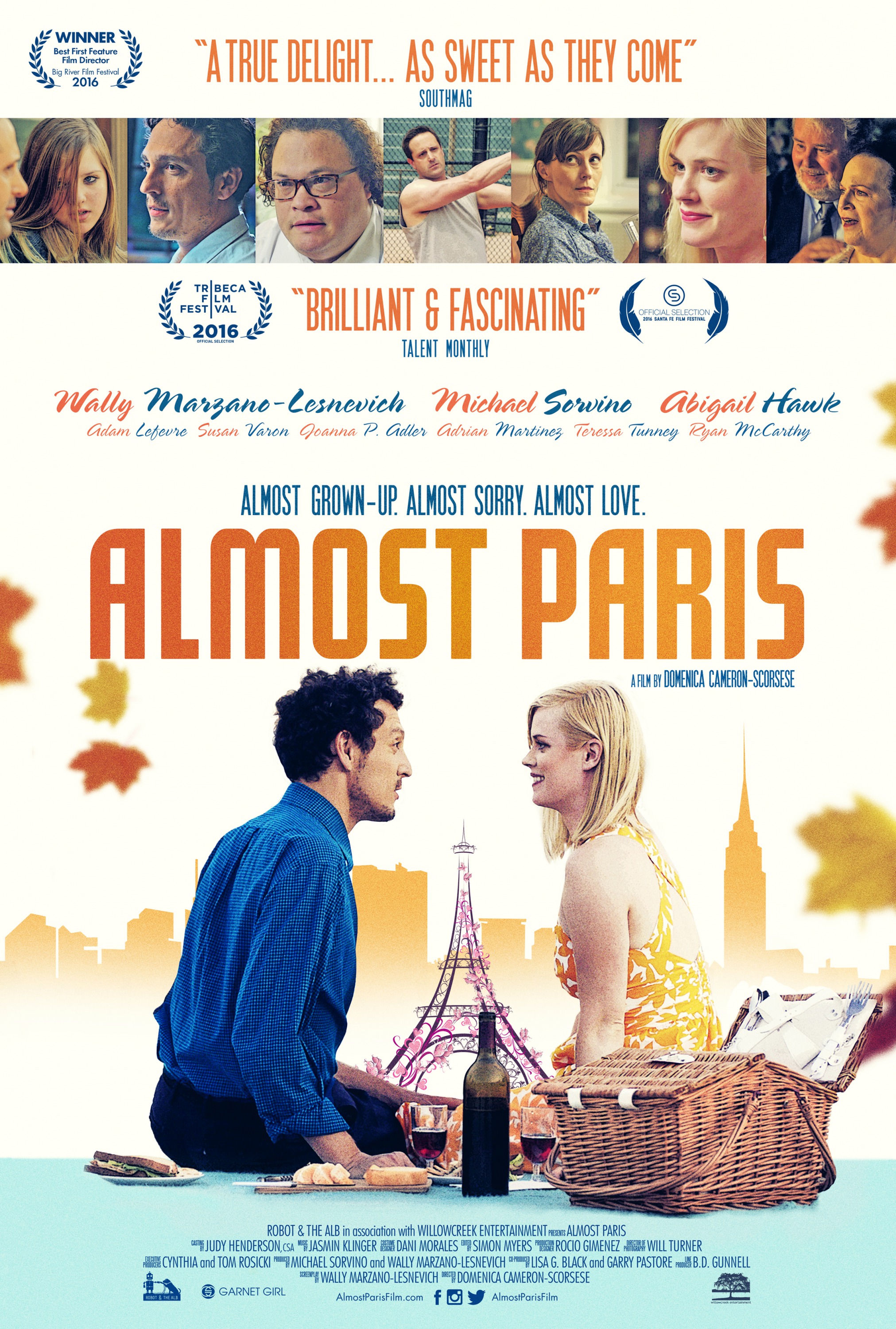 Mega Sized Movie Poster Image for Almost Paris (#2 of 2)