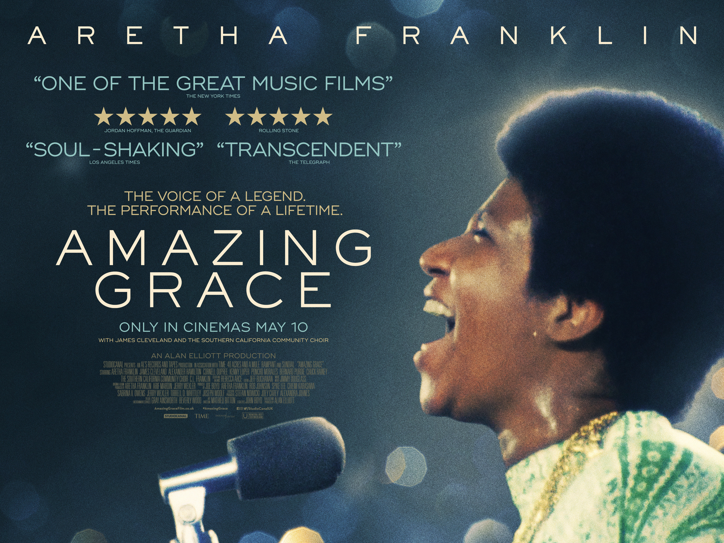 Mega Sized Movie Poster Image for Amazing Grace (#3 of 3)