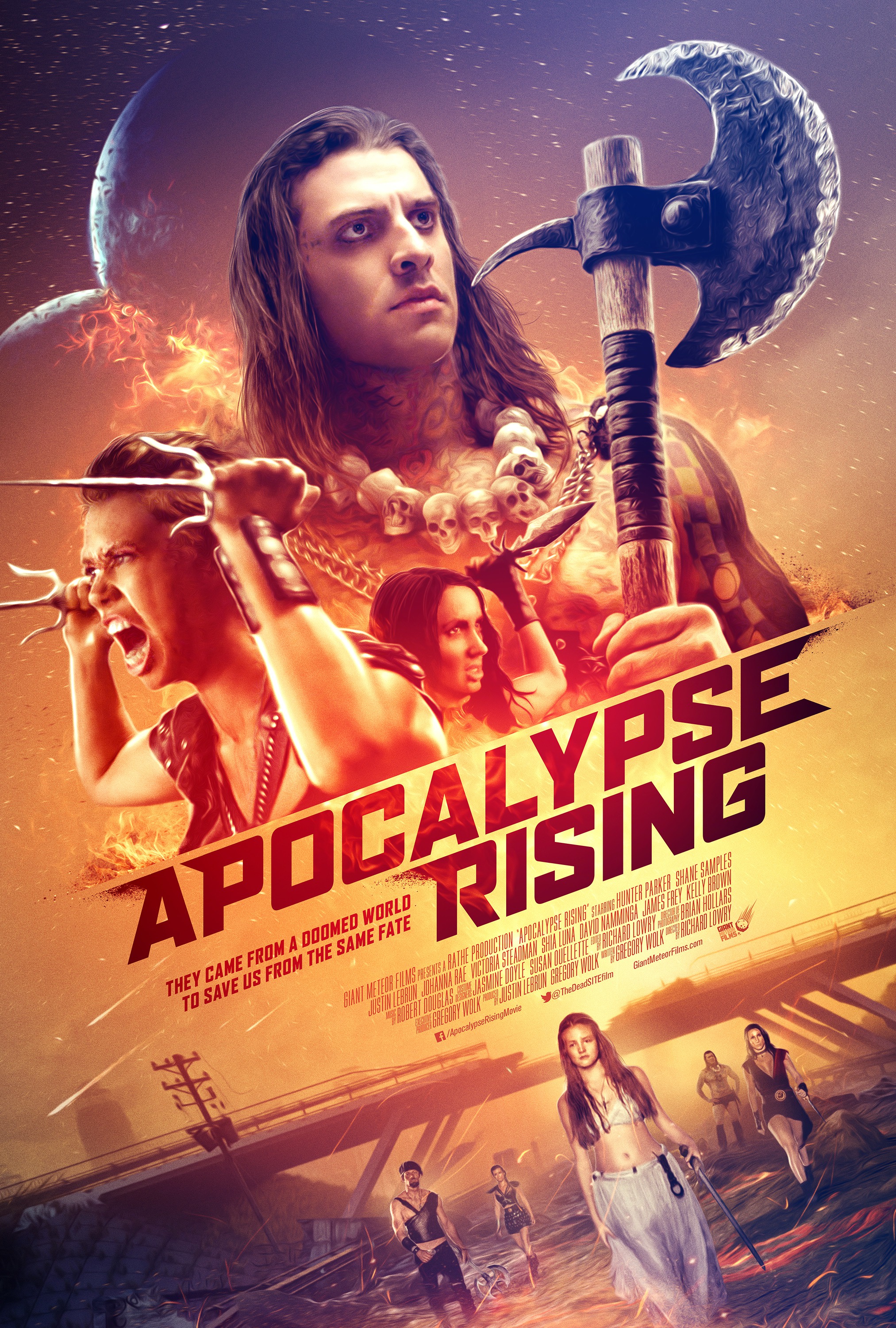 Mega Sized Movie Poster Image for Apocalypse Rising 