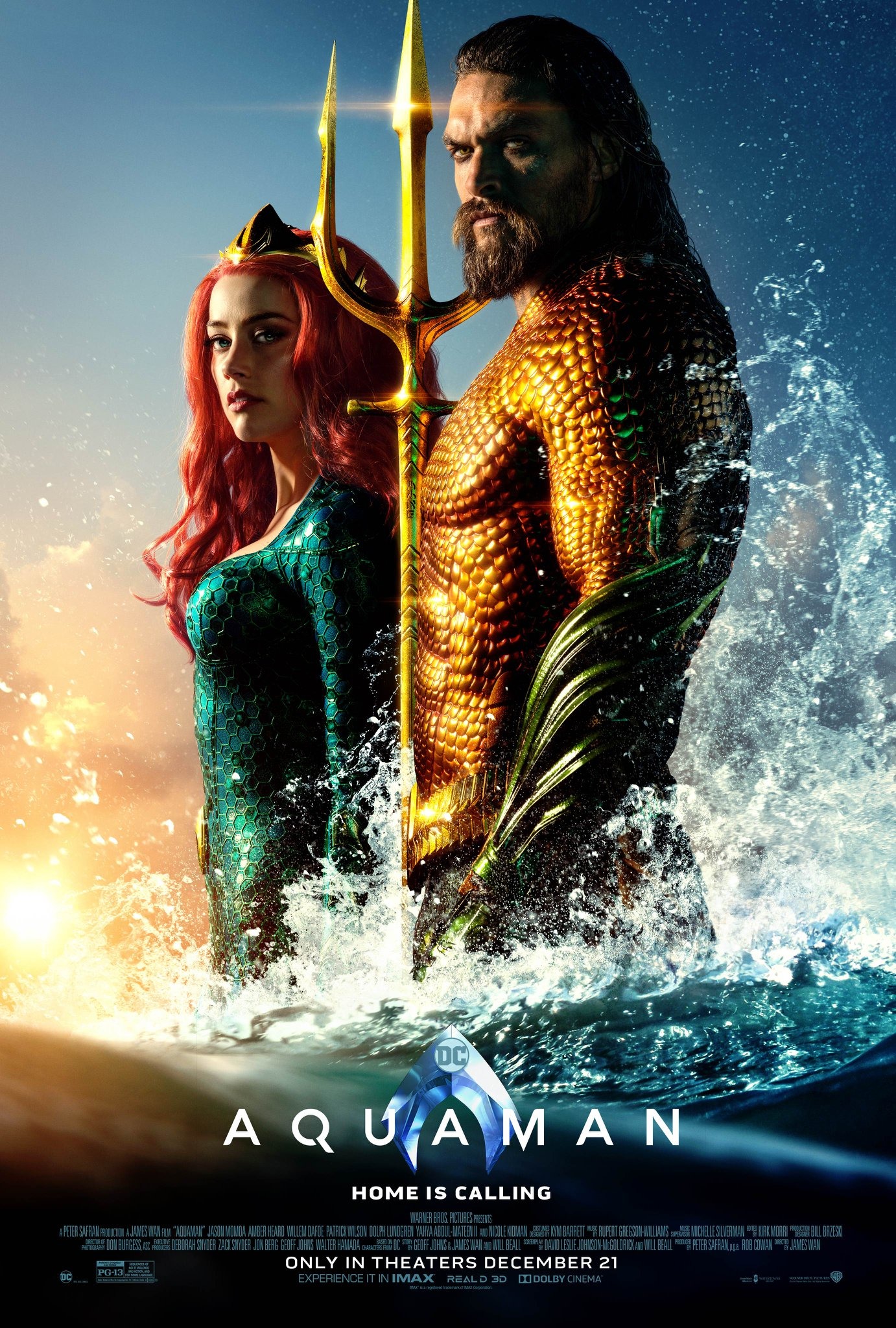Mega Sized Movie Poster Image for Aquaman (#11 of 22)