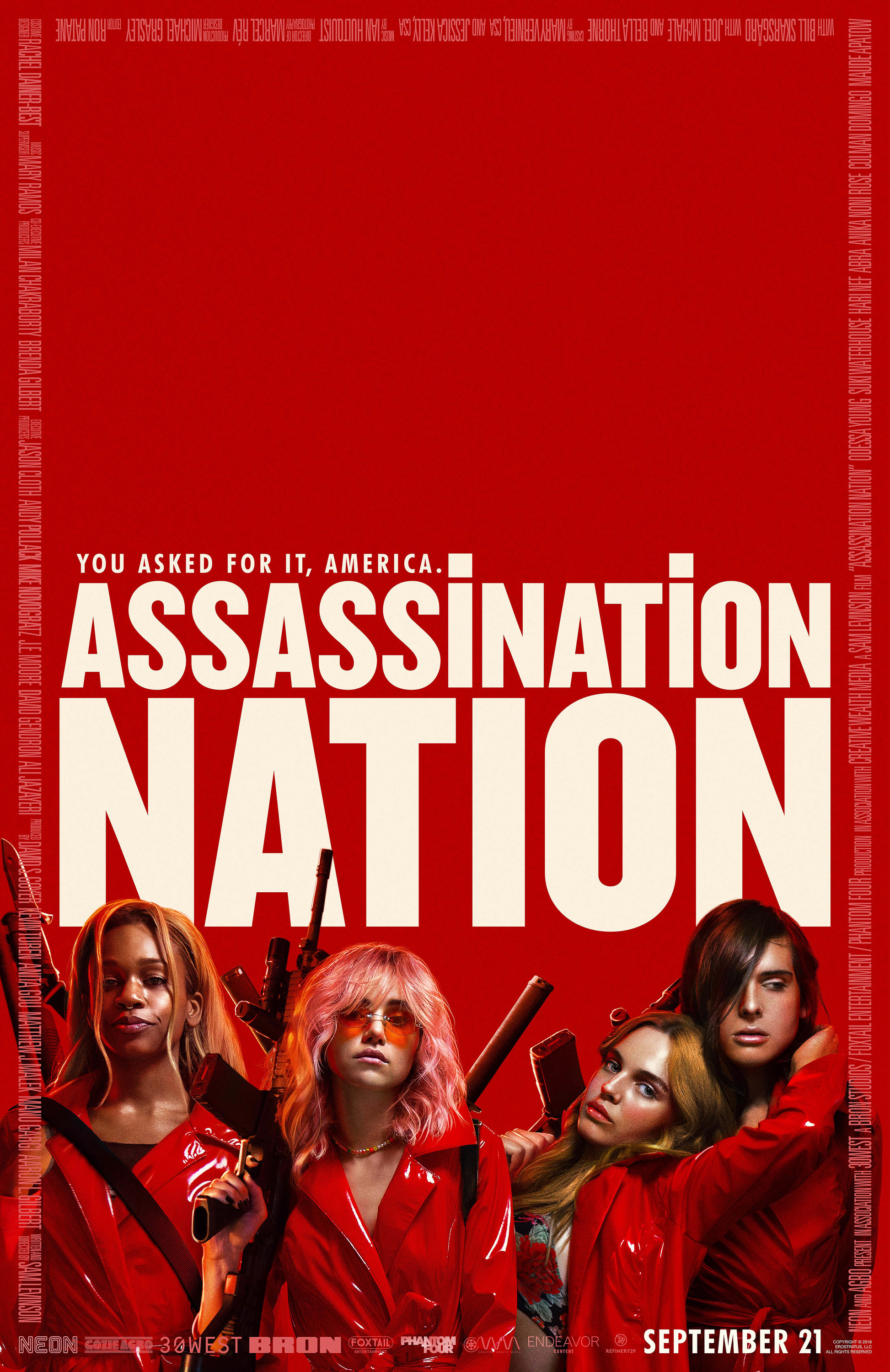 Mega Sized Movie Poster Image for Assassination Nation (#3 of 3)
