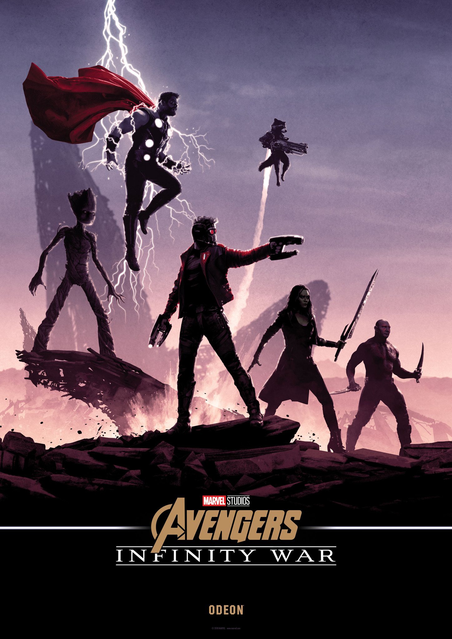 Mega Sized Movie Poster Image for Avengers: Infinity War (#36 of 45)