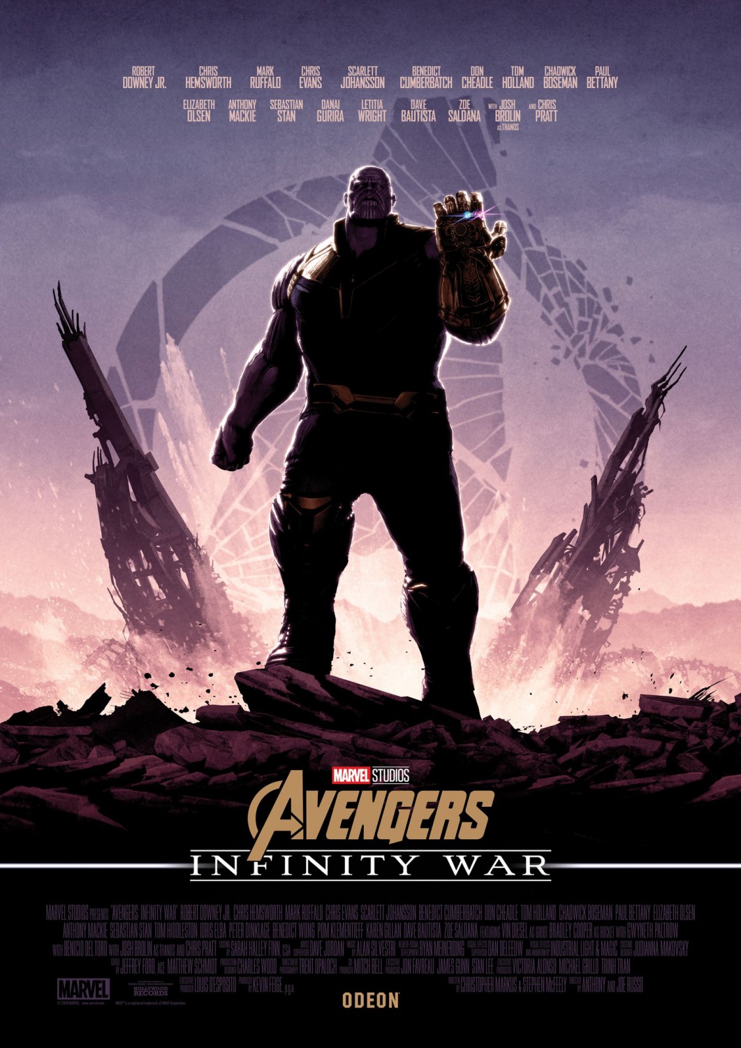 Extra Large Movie Poster Image for Avengers: Infinity War (#38 of 45)