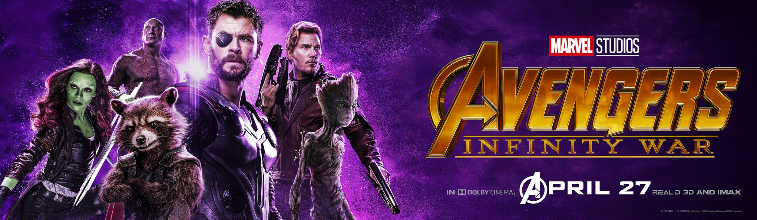 Mega Sized Movie Poster Image for Avengers: Infinity War (#45 of 45)