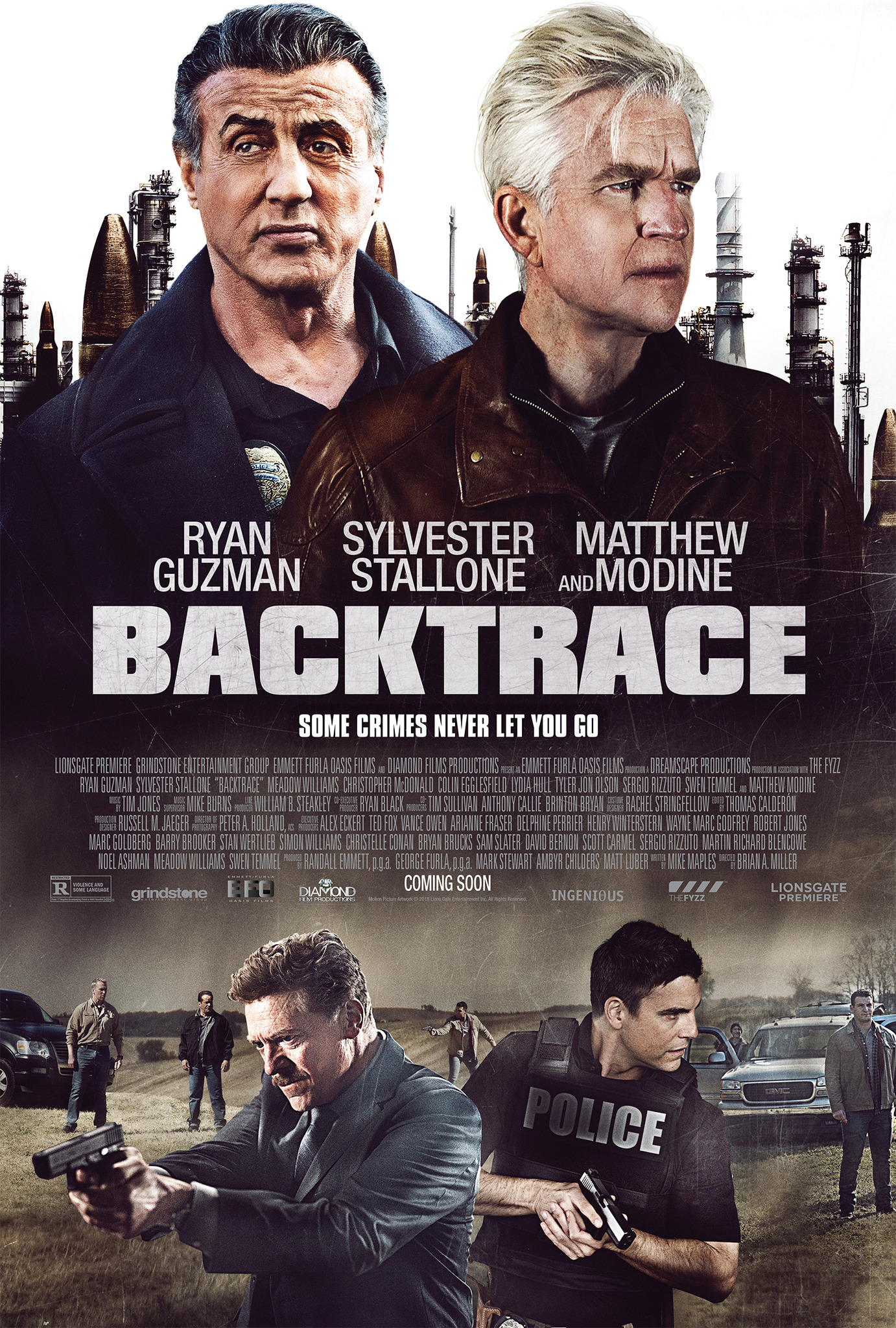Mega Sized Movie Poster Image for Backtrace (#1 of 2)