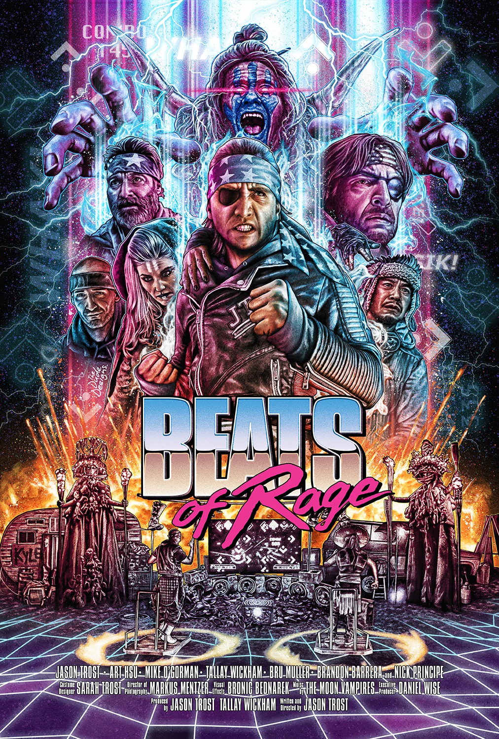 Extra Large Movie Poster Image for Beats of Rage 