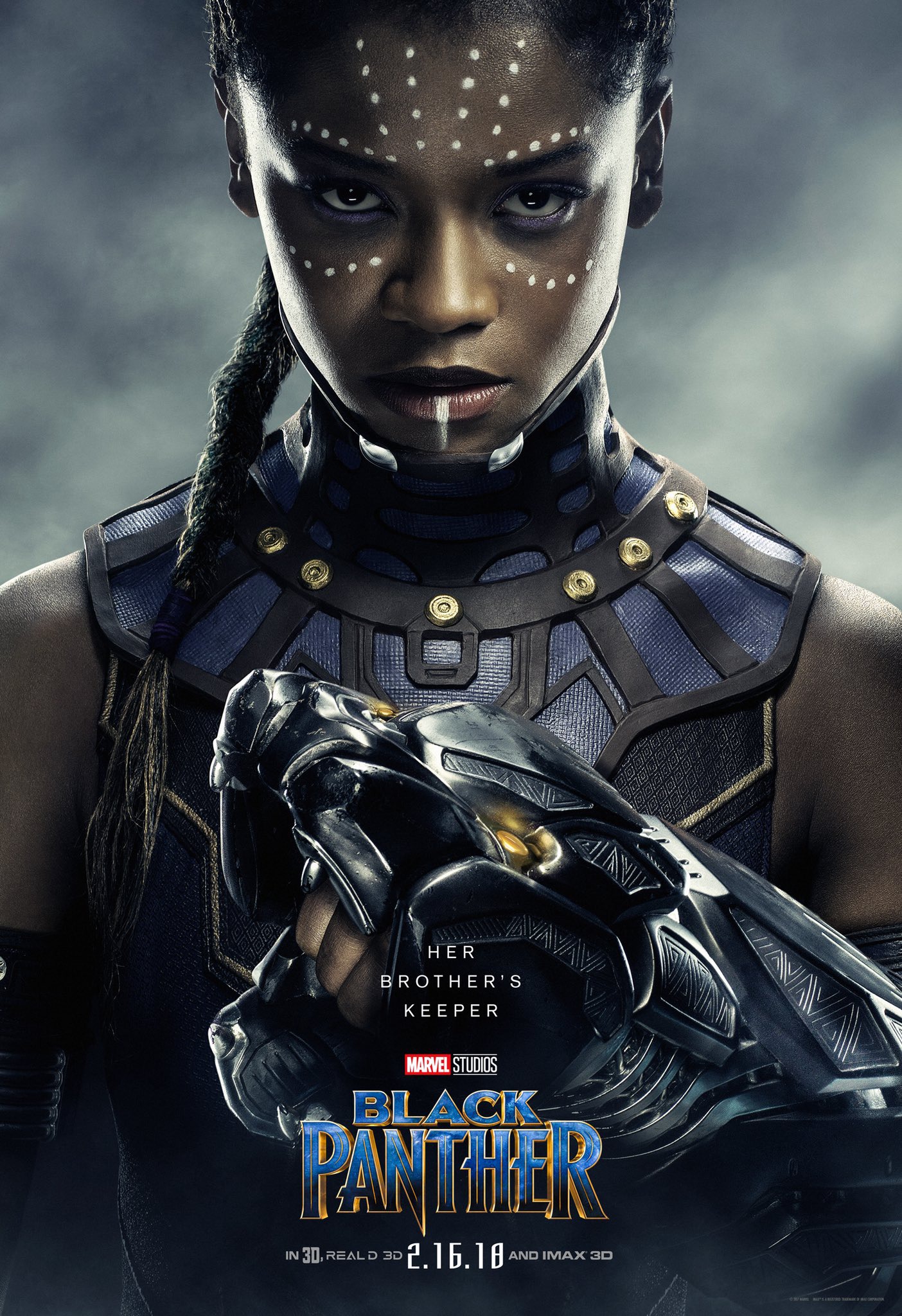 Mega Sized Movie Poster Image for Black Panther (#8 of 29)