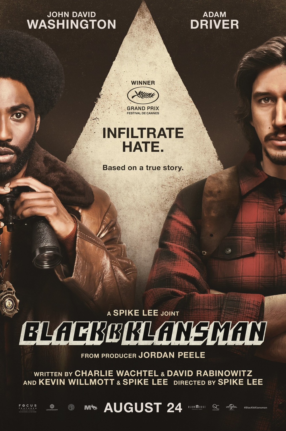 Extra Large Movie Poster Image for BlacKkKlansman (#2 of 3)