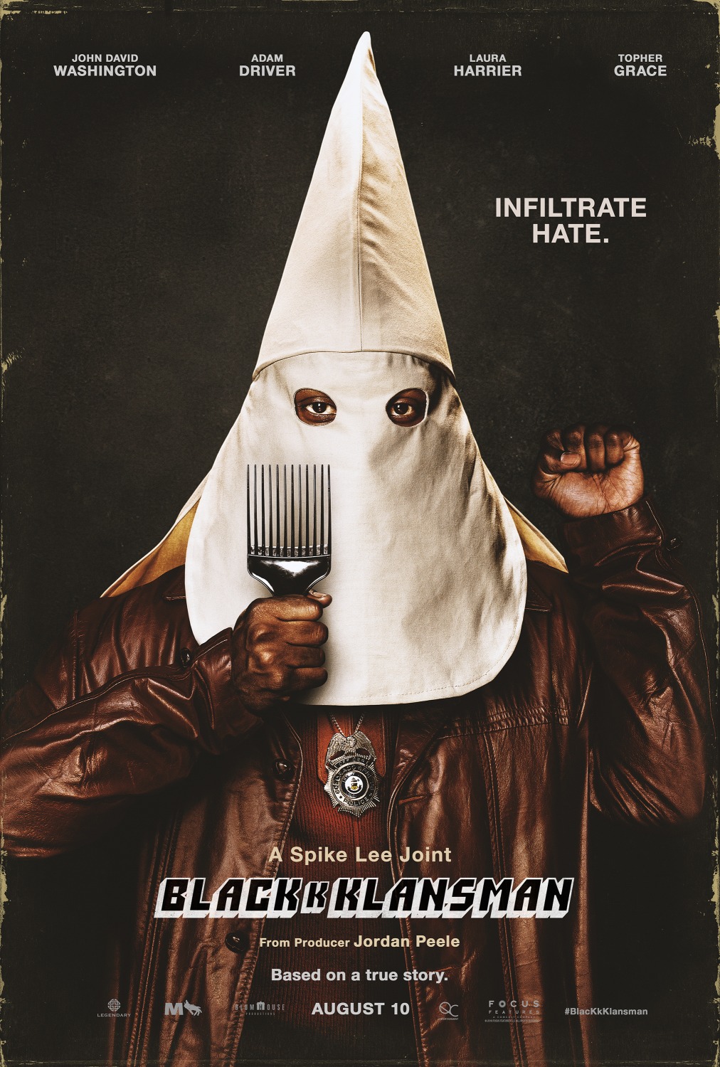 Extra Large Movie Poster Image for BlacKkKlansman (#1 of 3)