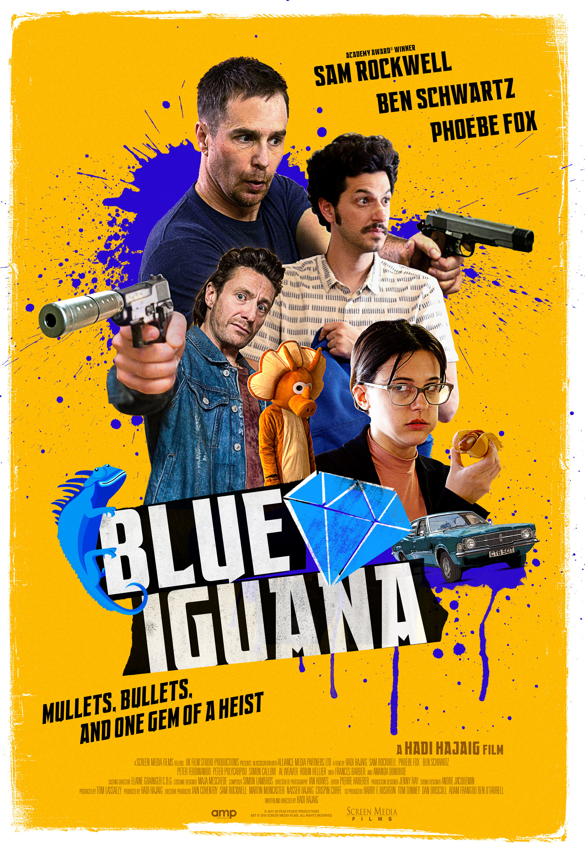 Mega Sized Movie Poster Image for Blue Iguana (#1 of 2)