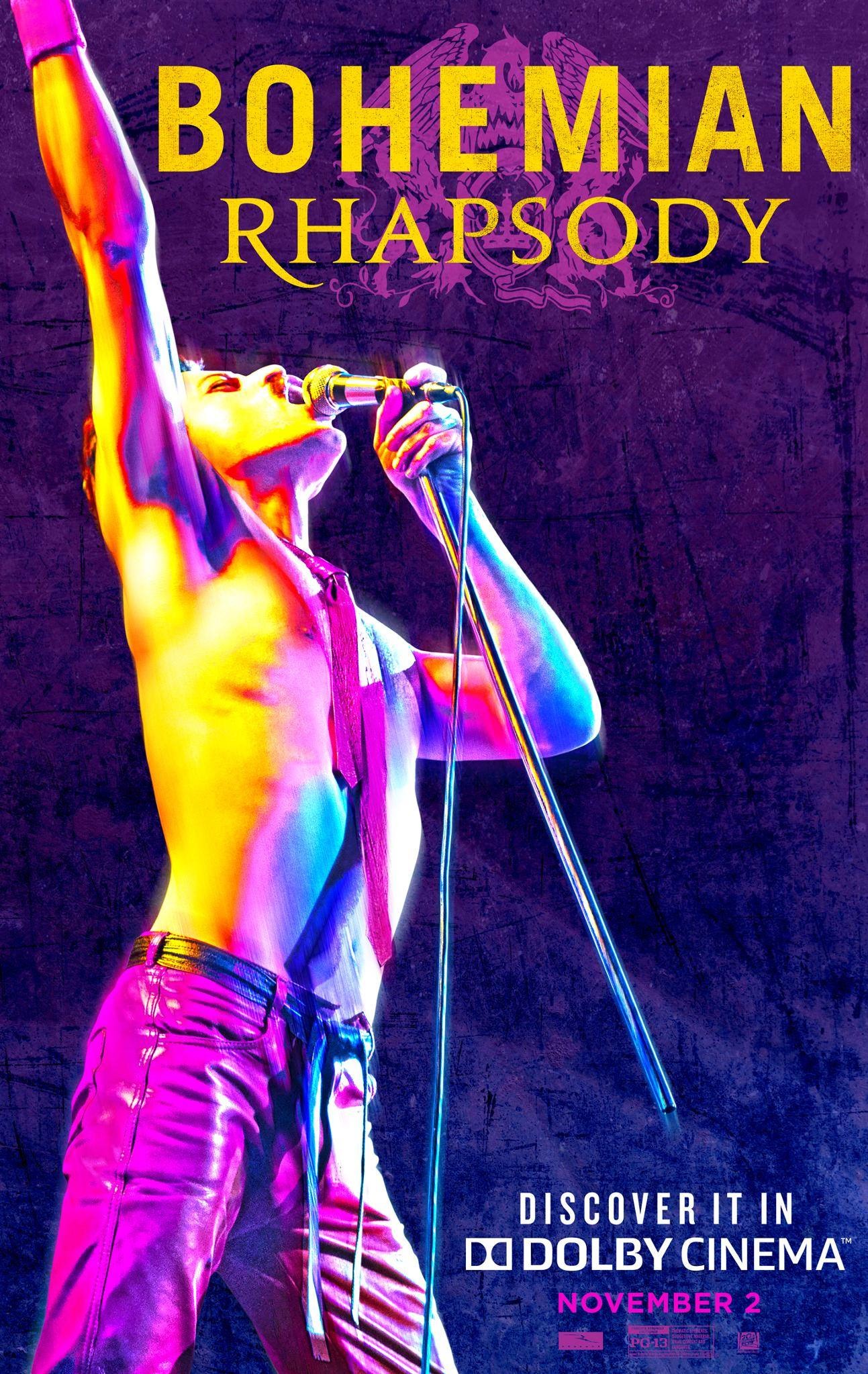 Mega Sized Movie Poster Image for Bohemian Rhapsody (#9 of 12)