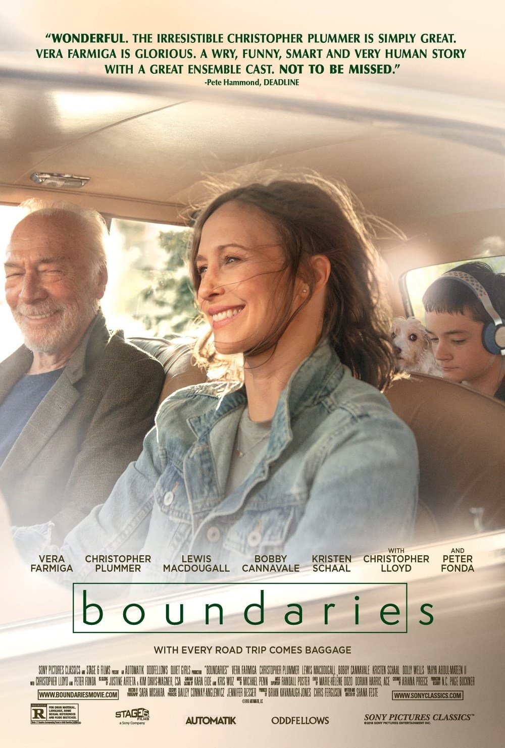 Extra Large Movie Poster Image for Boundaries 