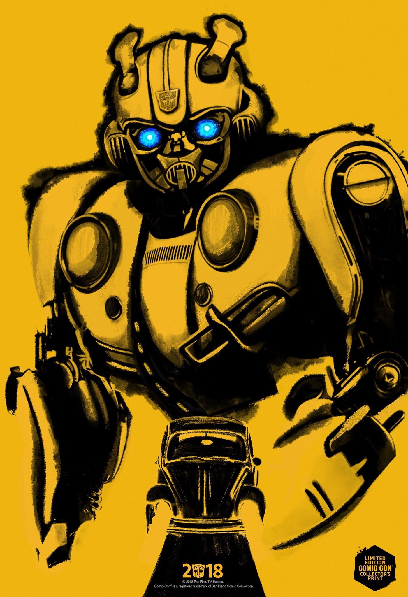 Mega Sized Movie Poster Image for Bumblebee (#2 of 21)