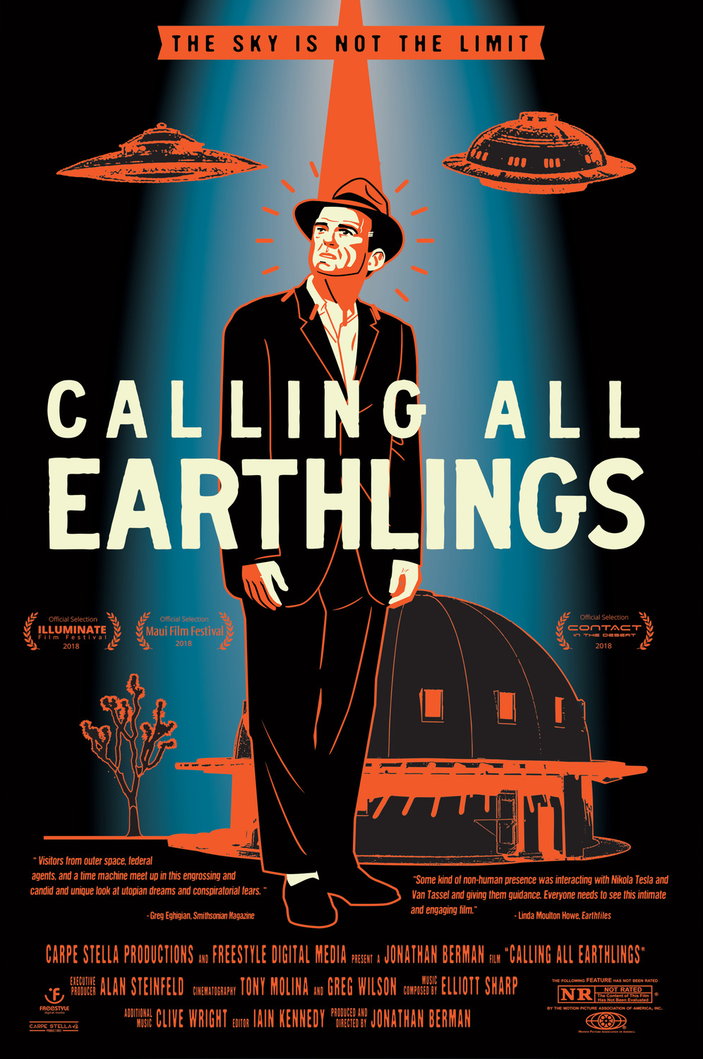 Extra Large Movie Poster Image for Calling All Earthlings 