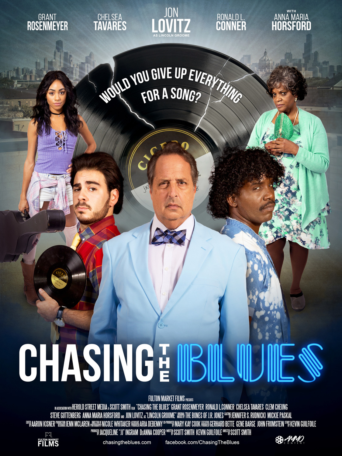 Extra Large Movie Poster Image for Chasing the Blues 