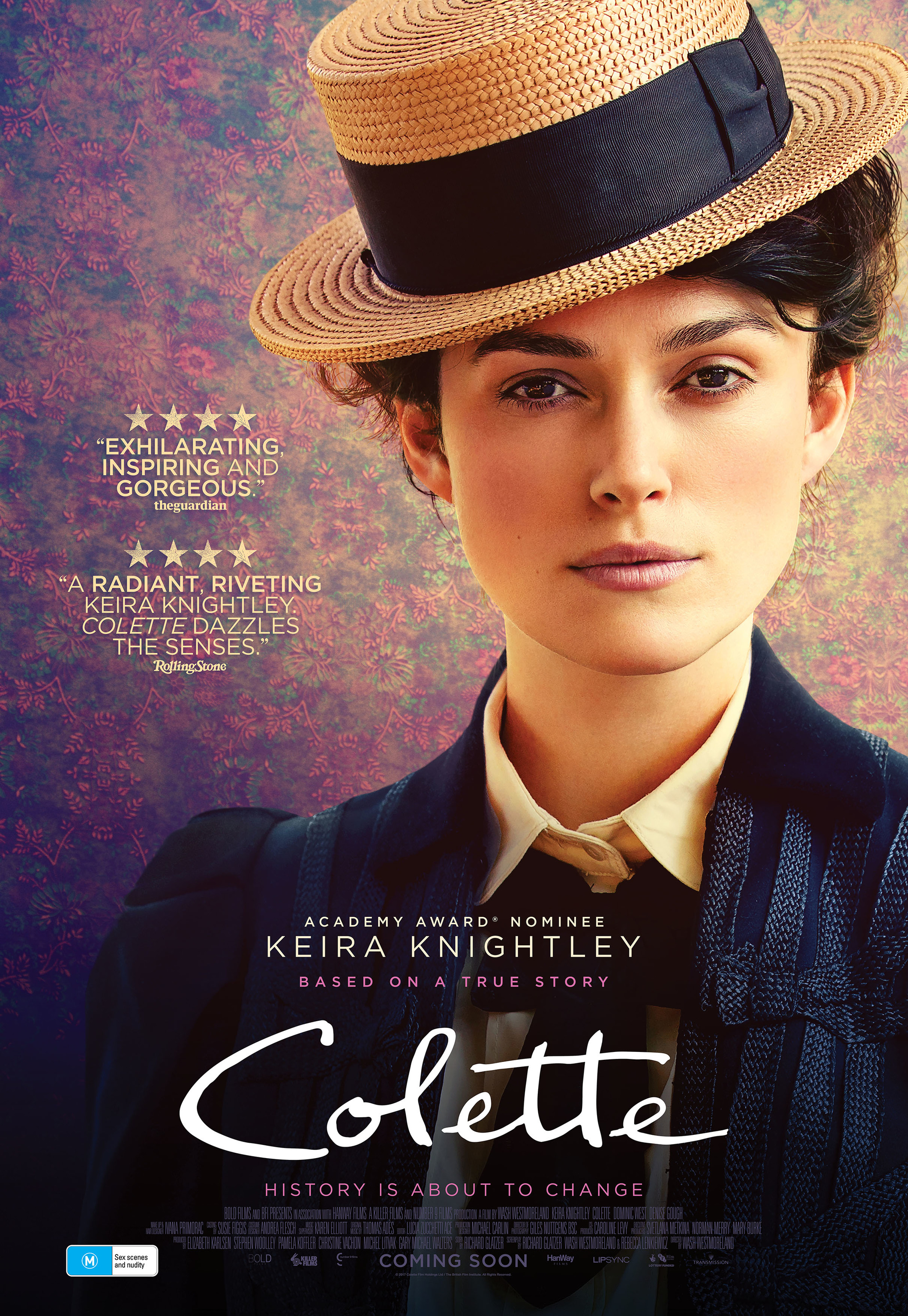 Mega Sized Movie Poster Image for Colette (#6 of 7)