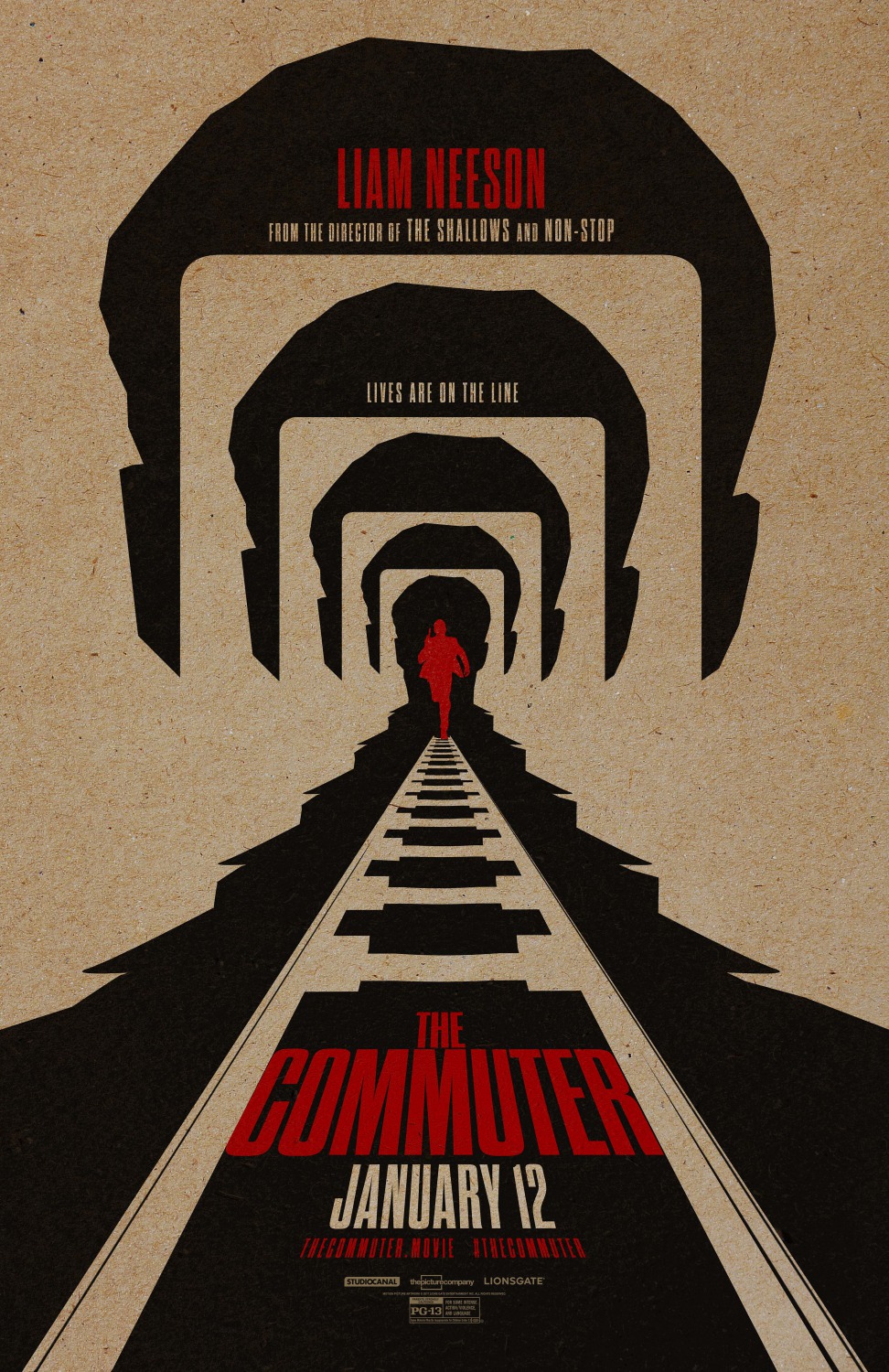 Extra Large Movie Poster Image for The Commuter (#1 of 17)
