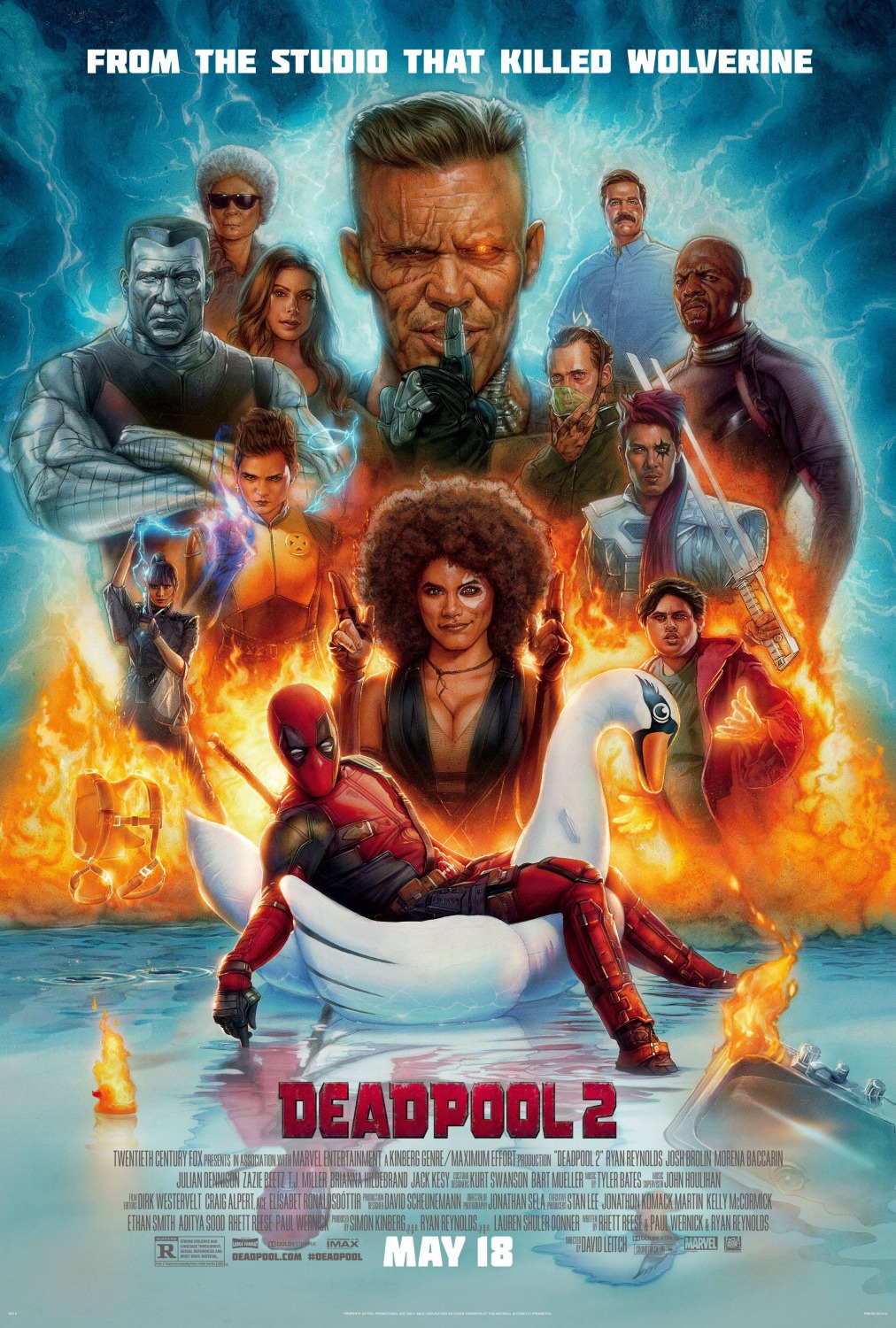 Extra Large Movie Poster Image for Deadpool 2 (#15 of 22)