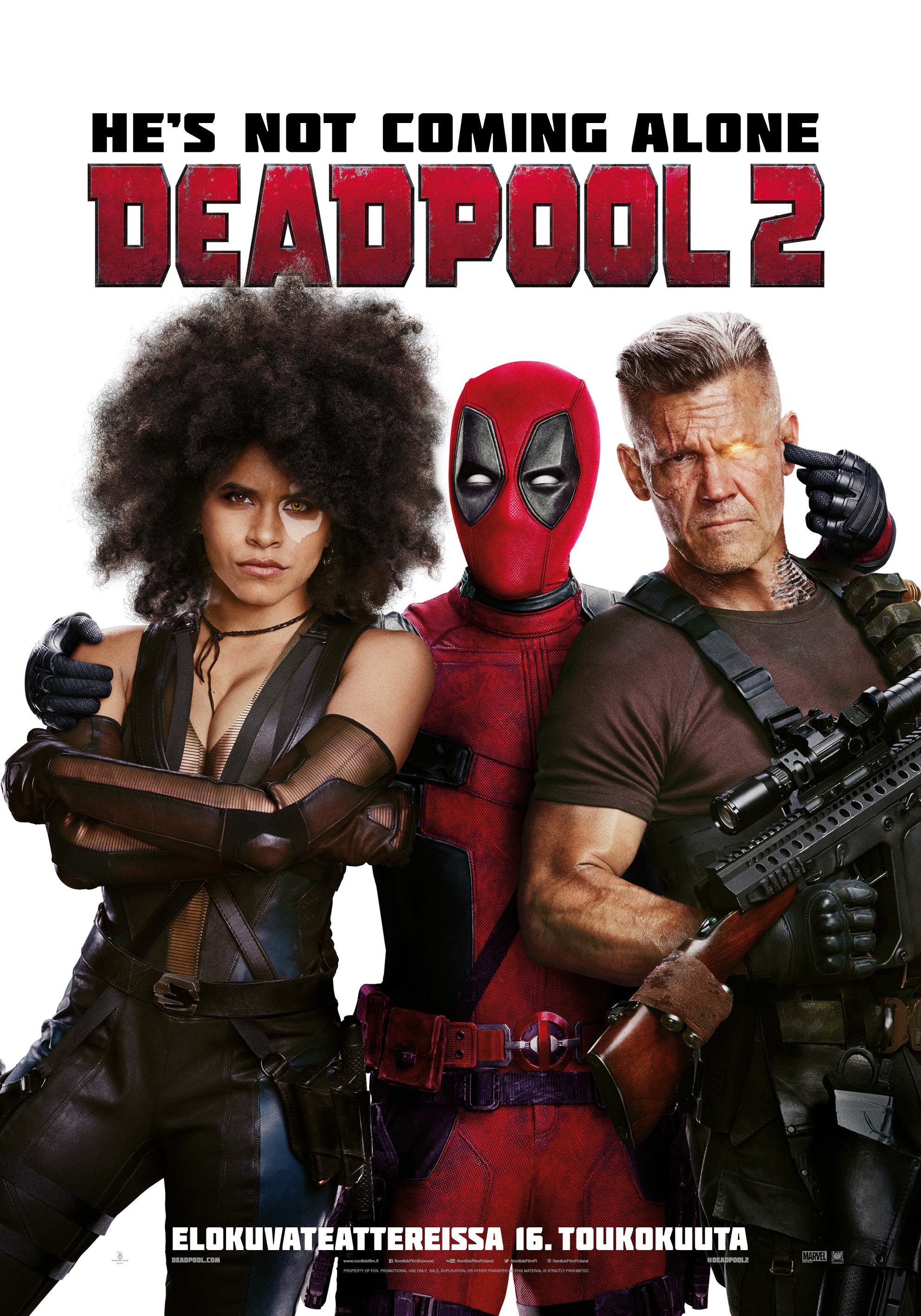 Mega Sized Movie Poster Image for Deadpool 2 (#4 of 22)