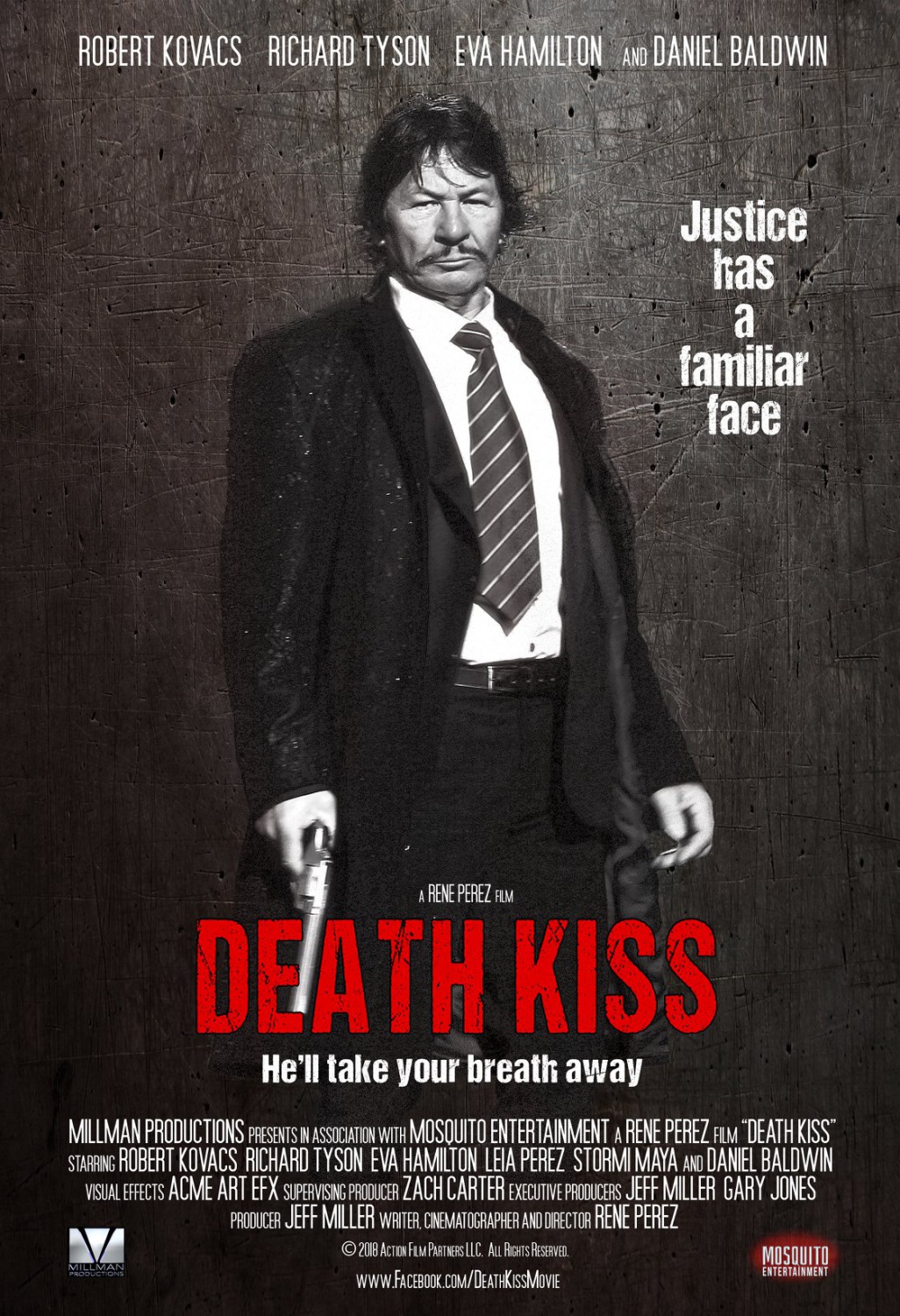 Extra Large Movie Poster Image for Death Kiss 