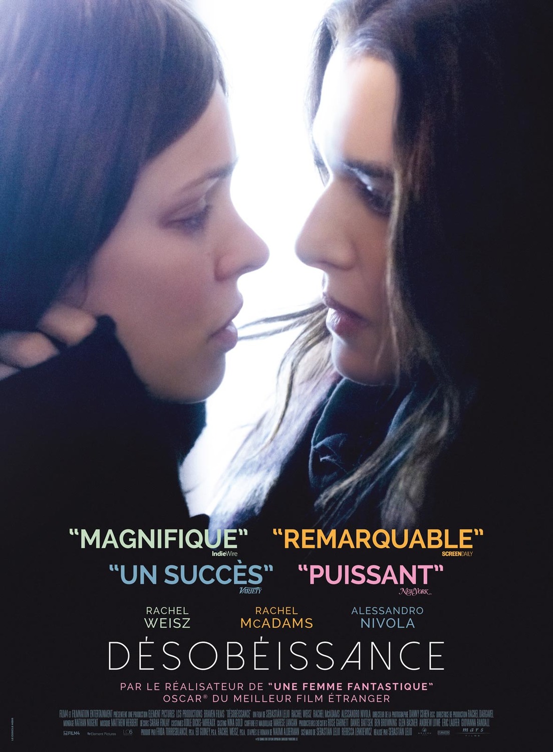 Extra Large Movie Poster Image for Disobedience (#3 of 6)
