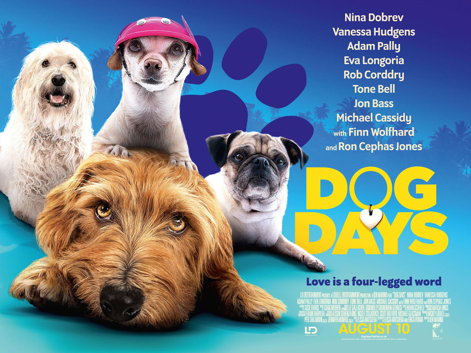 Extra Large Movie Poster Image for Dog Days (#6 of 6)