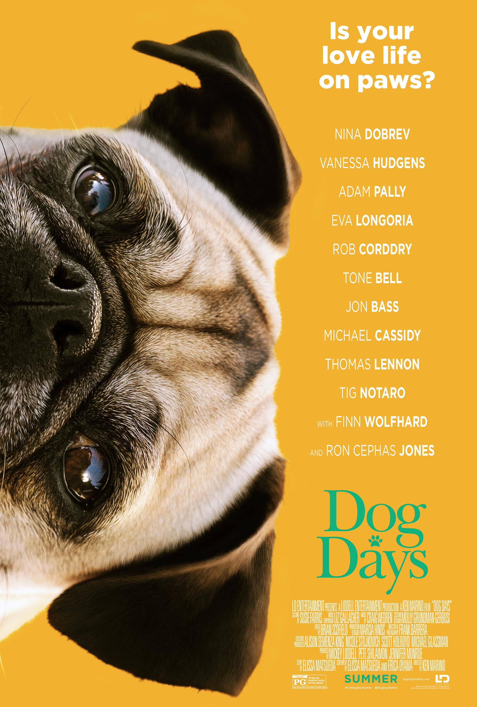 Mega Sized Movie Poster Image for Dog Days (#1 of 6)